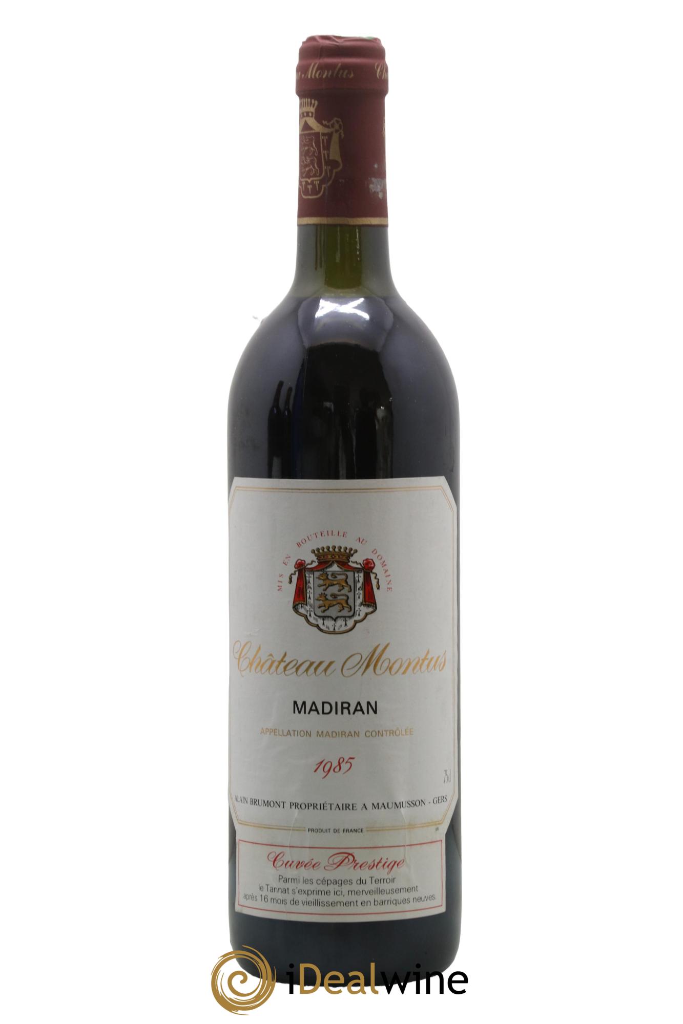 Madiran Château Montus-Prestige Alain Brumont 1985 - Lotto di 1 bottiglia - 0