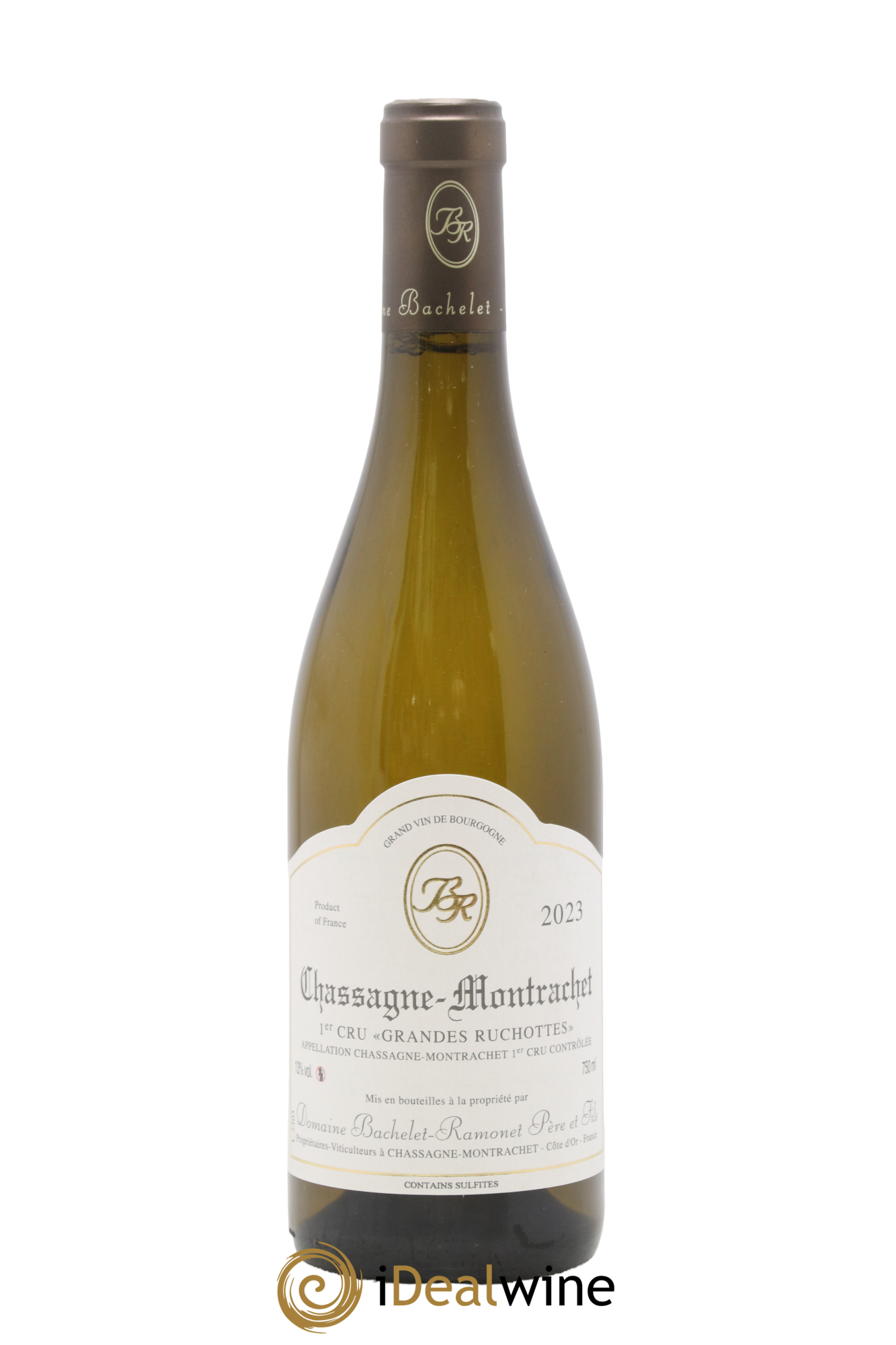Chassagne-Montrachet 1er Cru Les Grandes Ruchottes Bachelet-Ramonet (Domaine) 2023 - Posten von 1 Flasche - 0
