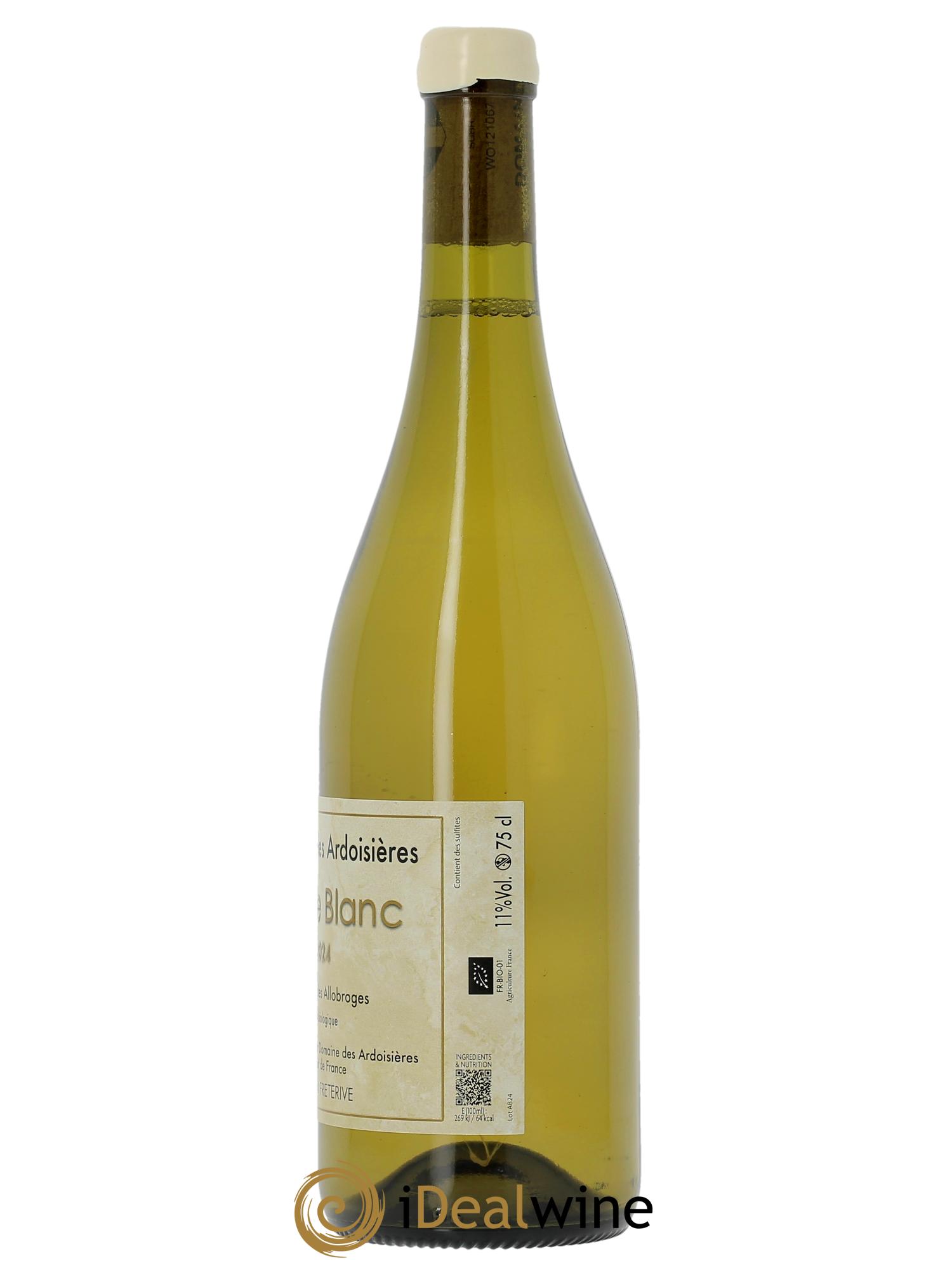 IGP Vin des Allobroges -Saint-Pierre-de-Soucy Argile Ardoisières (Domaine des)  2024 - Lot de 1 bouteille - 1