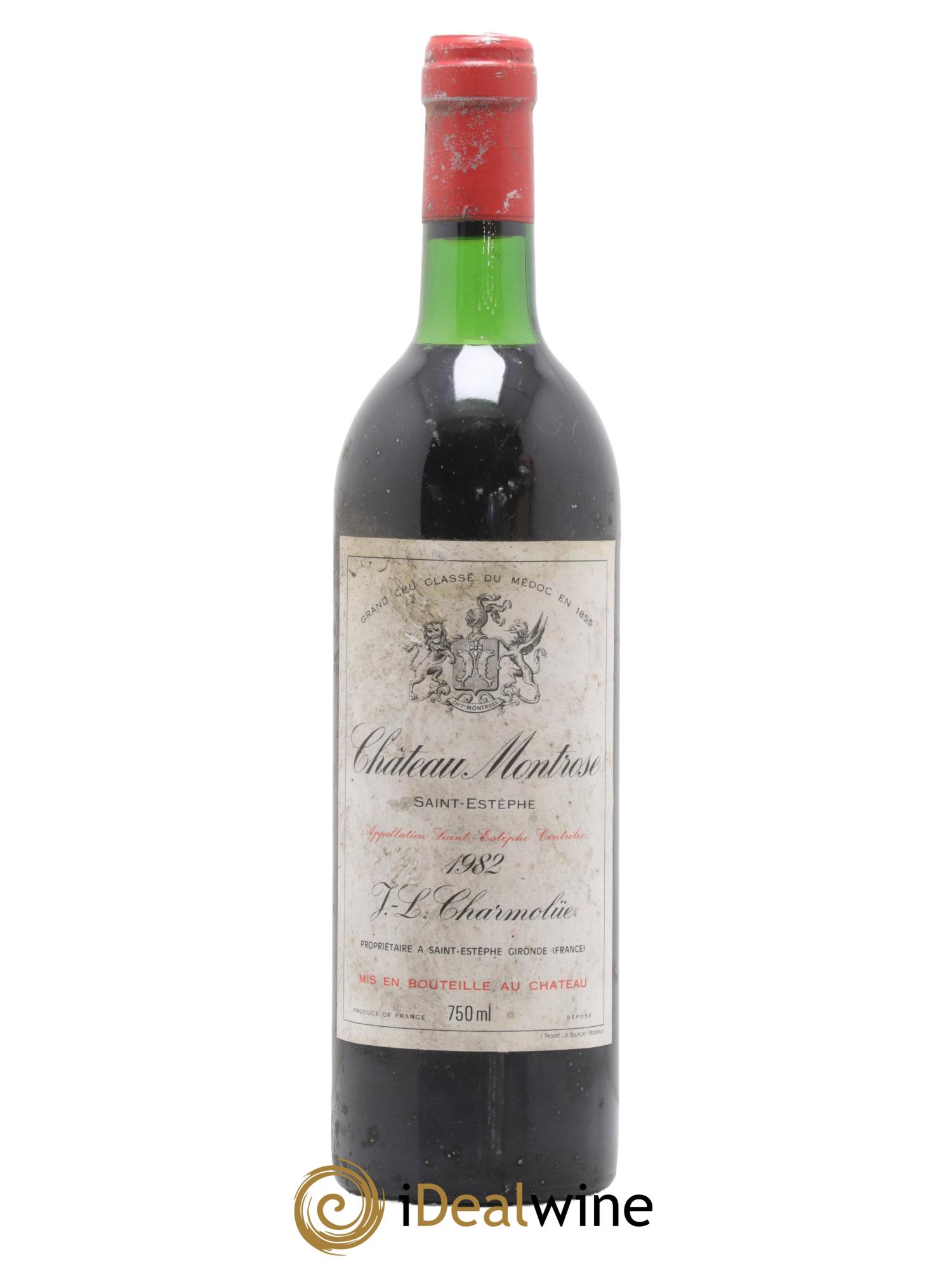 Château Montrose 2ème Grand Cru Classé 1982 - Lot de 1 bouteille - 0