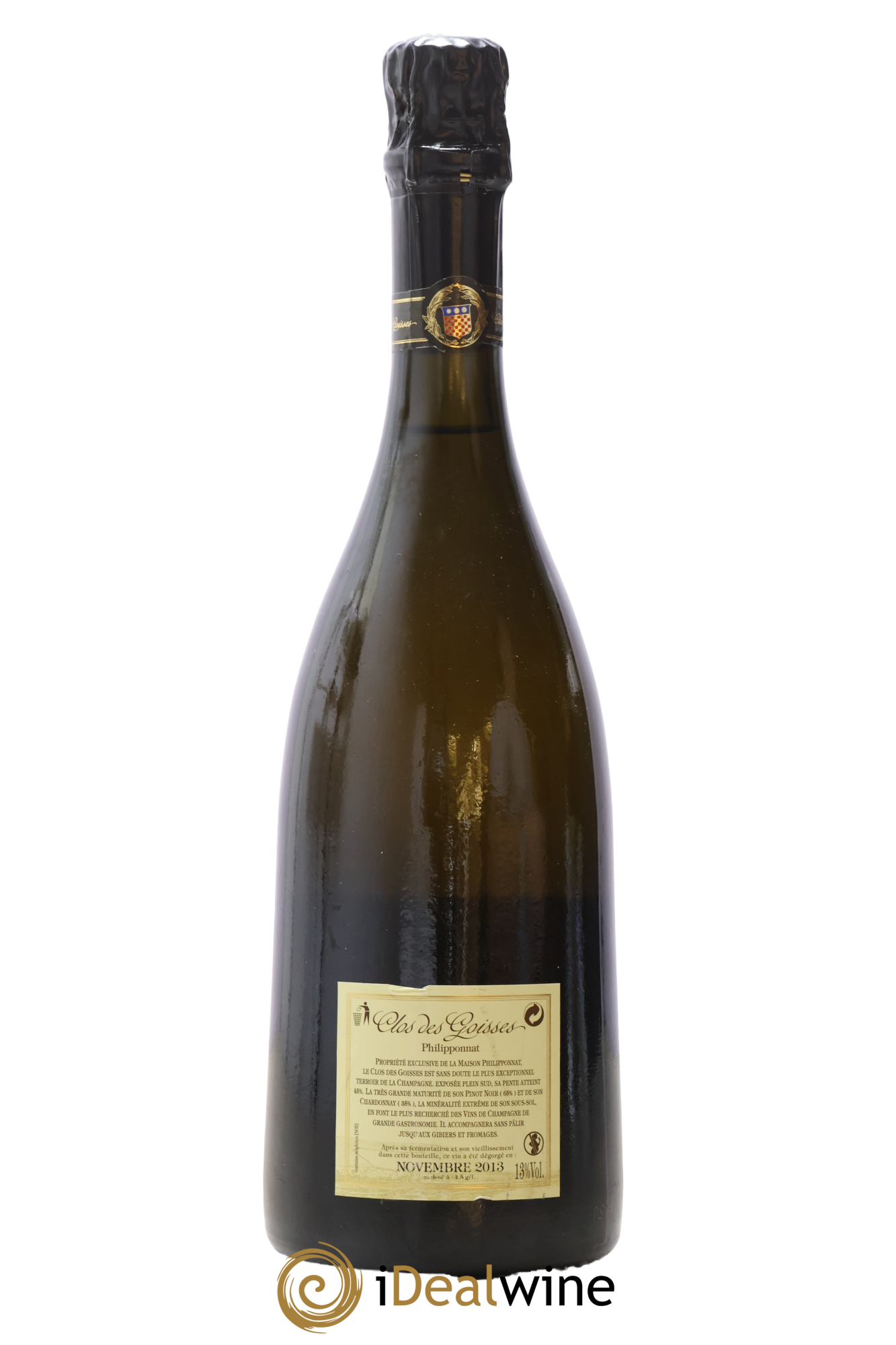 Clos des Goisses Philipponnat 2004 - Posten von 1 Flasche - 1