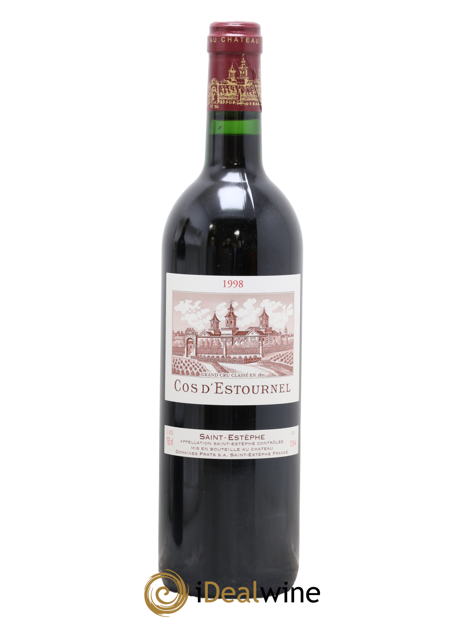 Cos d'Estournel 2ème Grand Cru Classé 1998 - Lot of 1 bottle - 0