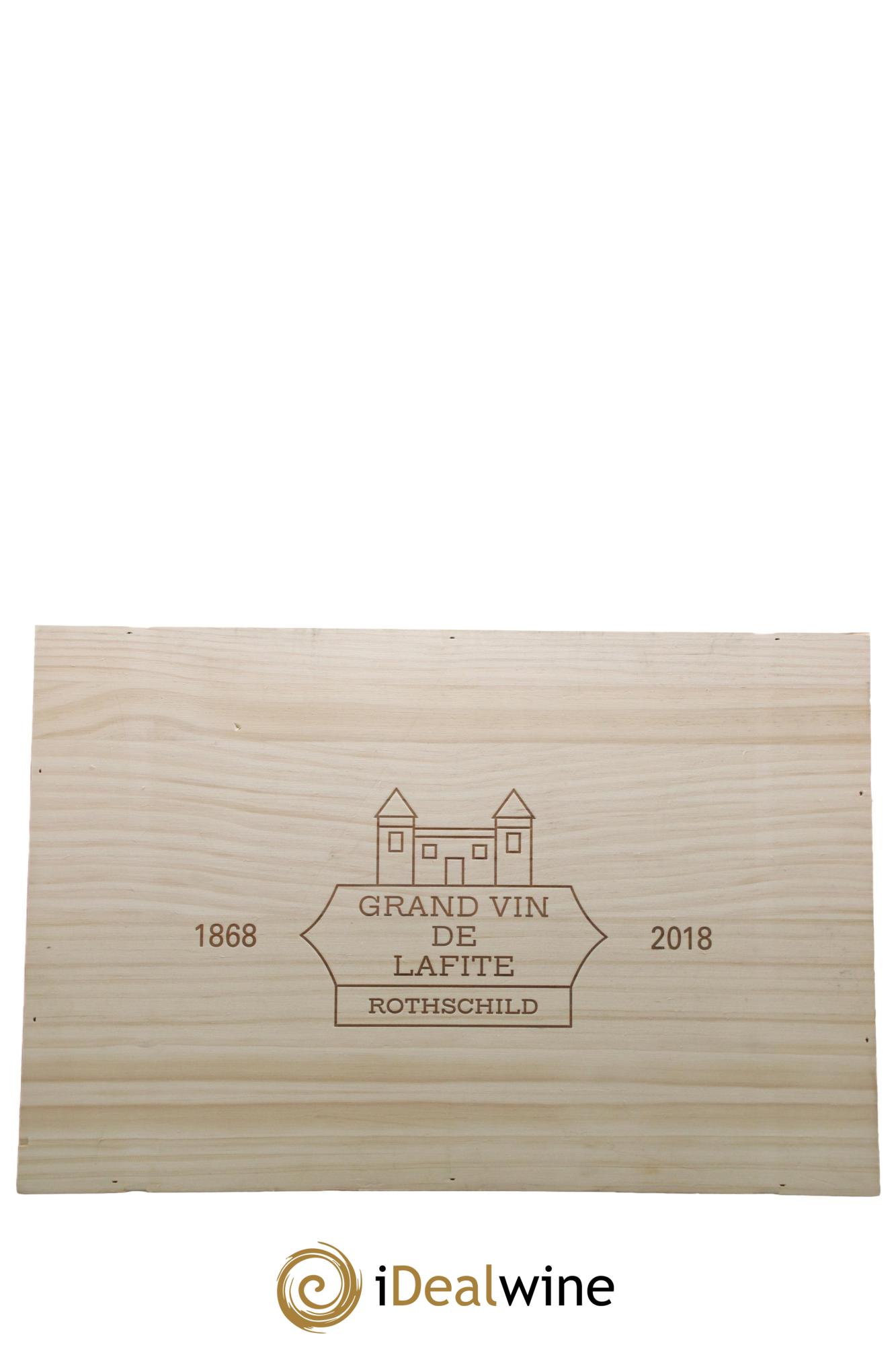 Château Lafite Rothschild 1er Grand Cru Classé 2018 - Lot of 6 bottles - 6