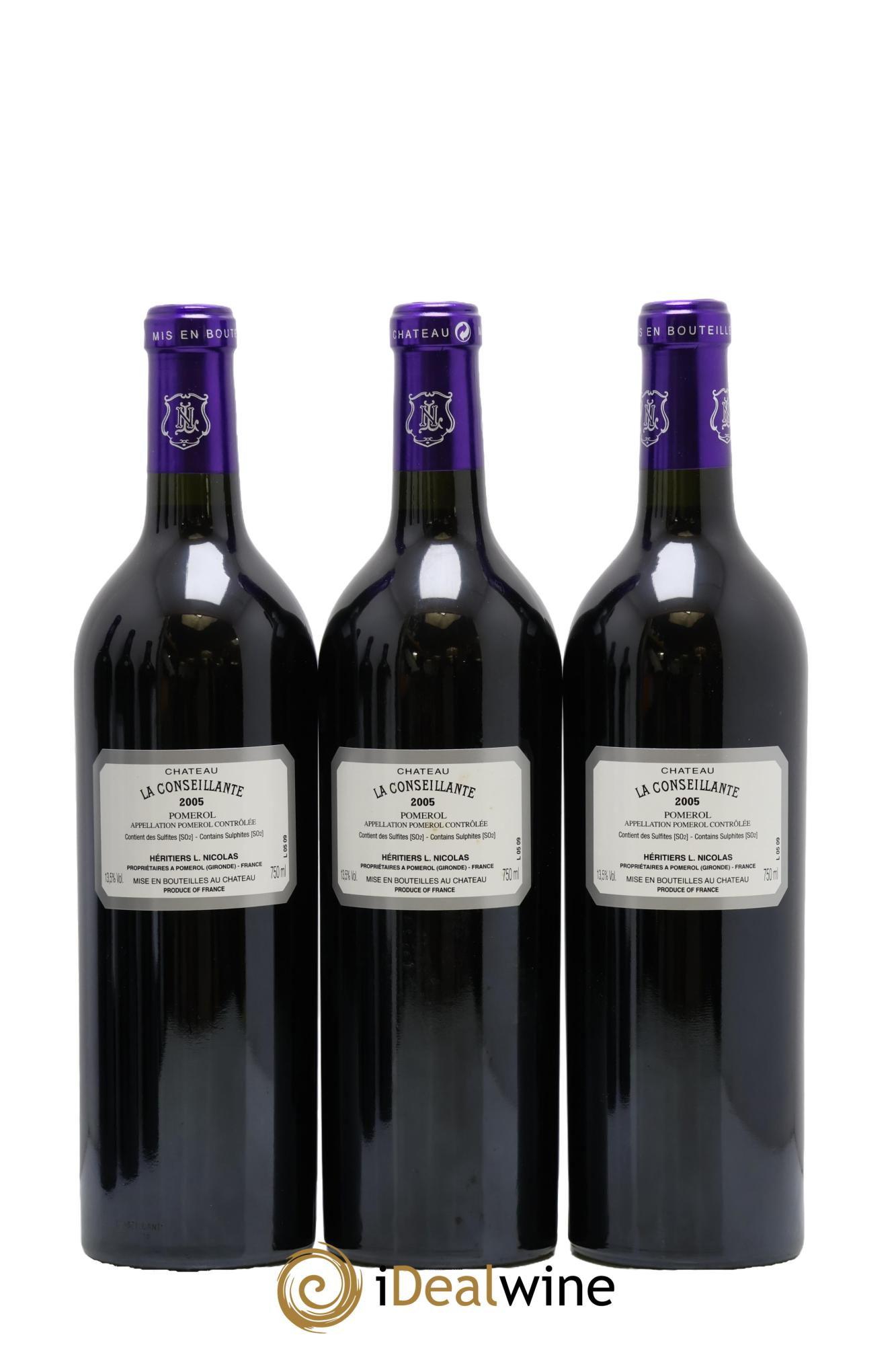 Château la Conseillante 2005 - Lot de 12 bouteilles - 4