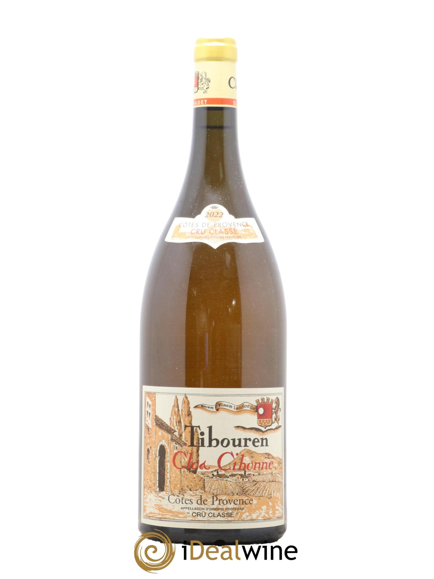 Côtes de Provence Clos Cibonne Tibouren 2022 - Lot de 1 magnum - 0