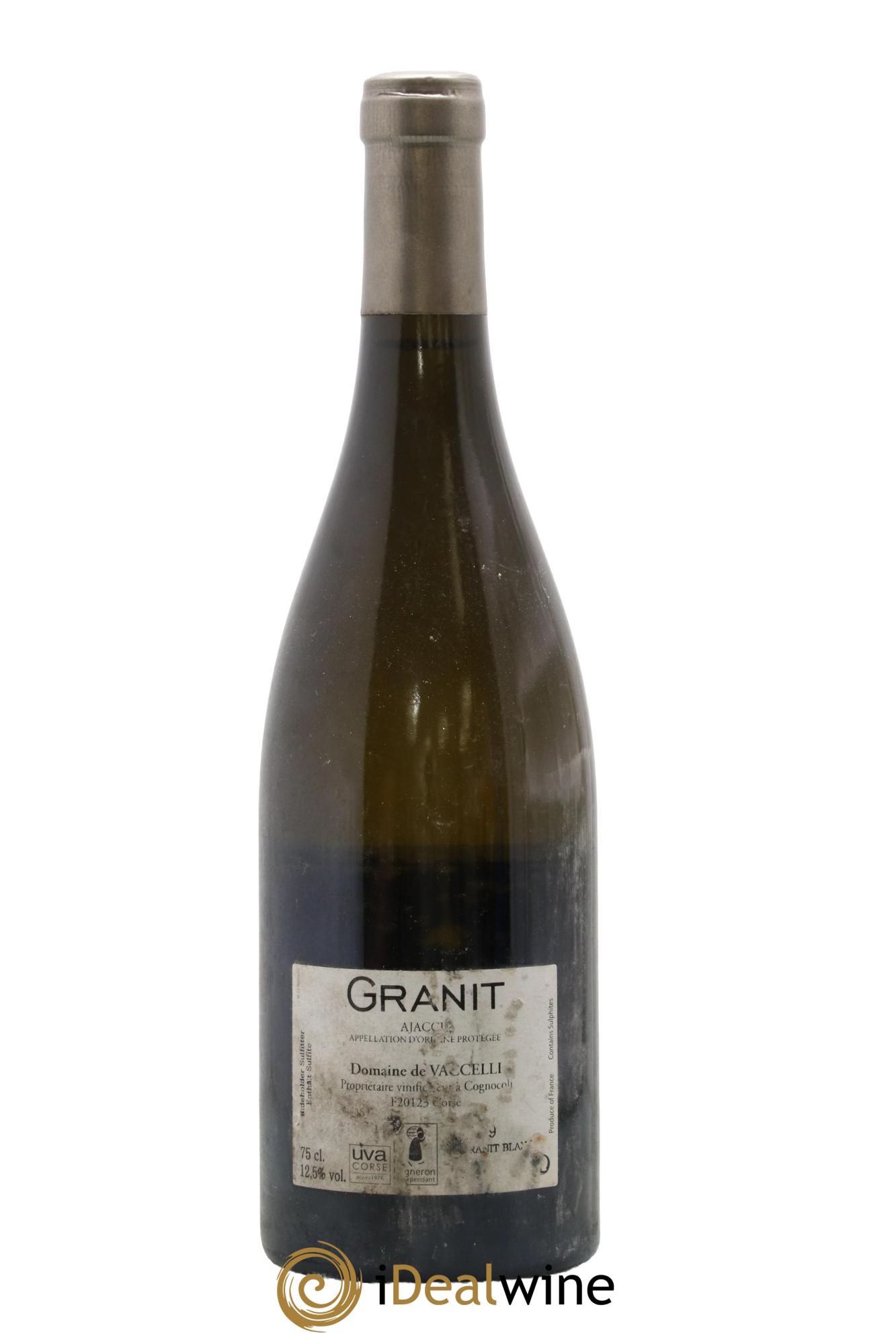 Ajaccio Granit Vaccelli 2019 - Lot de 1 bouteille - 1