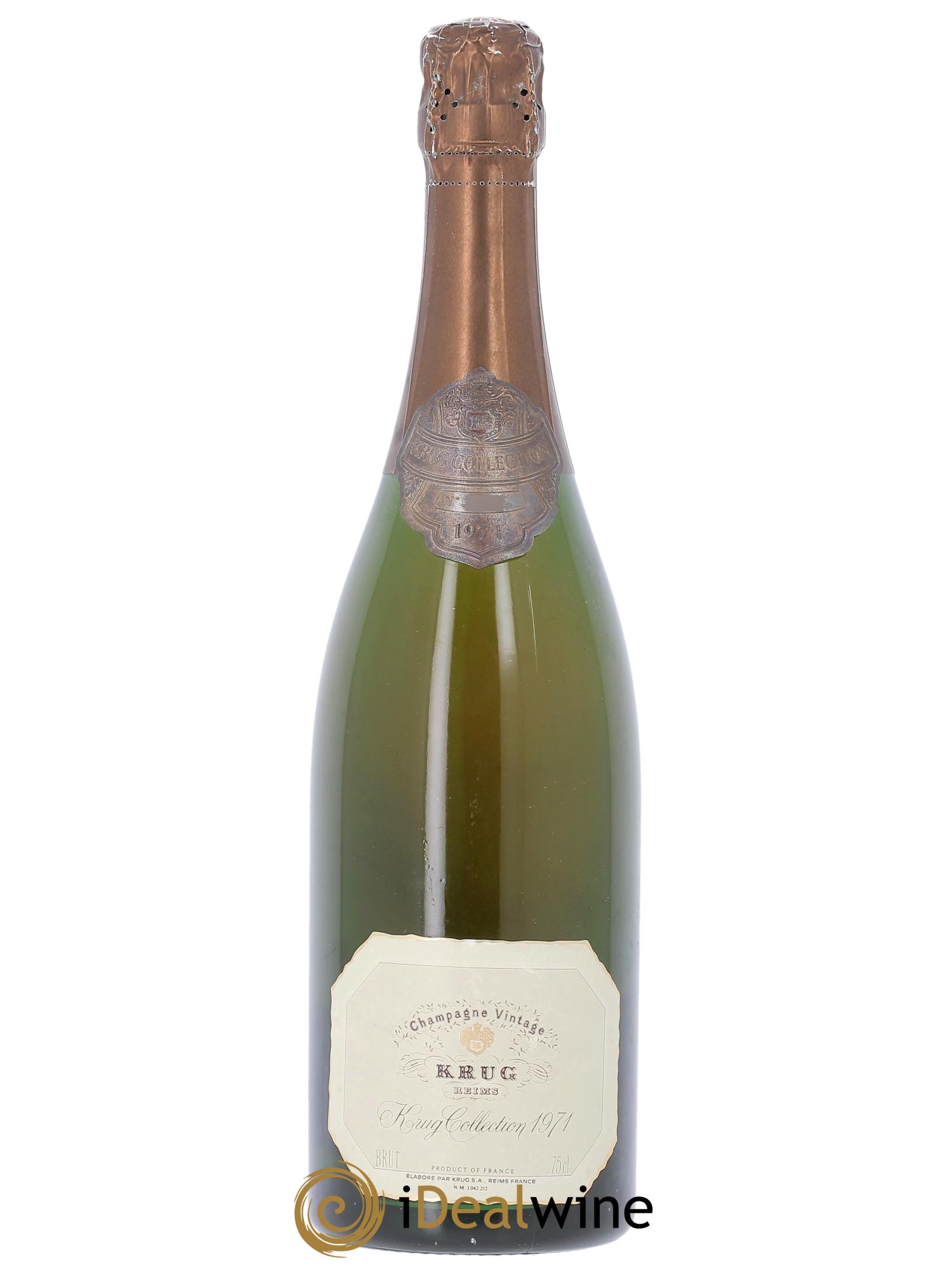 Collection Krug 1971 - Posten von 1 Flasche - 3