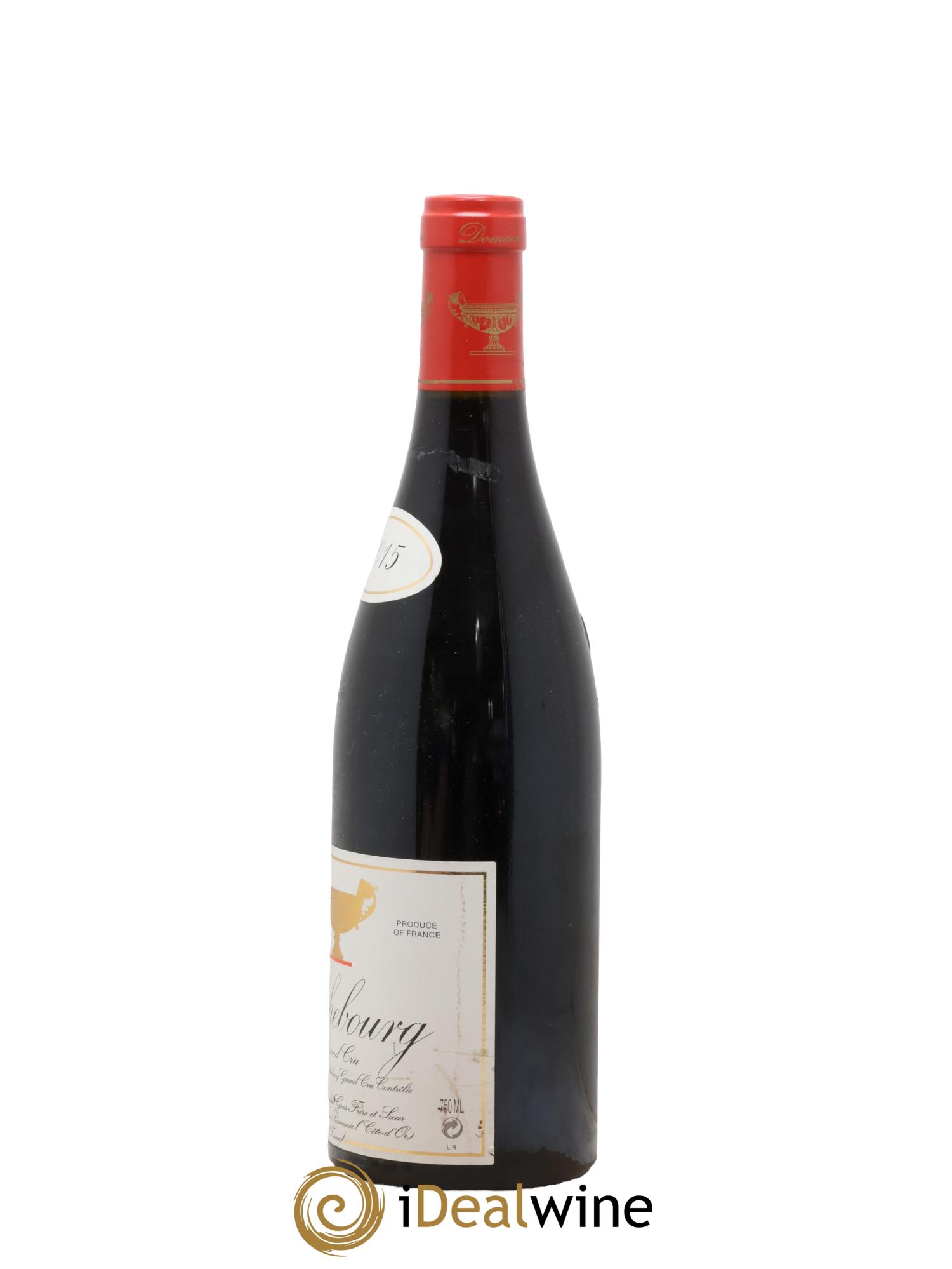 Richebourg Grand Cru Gros Frère & Soeur 2015 - Lot of 1 bottle - 2