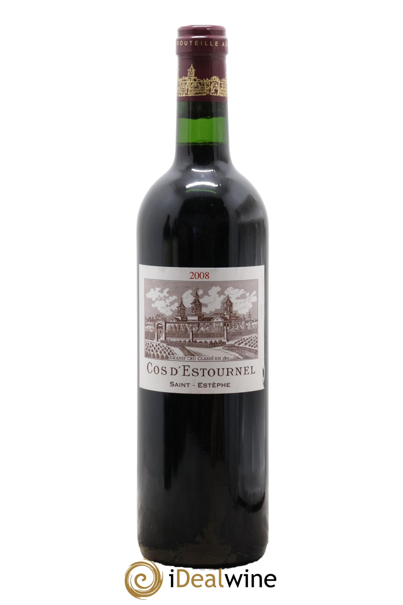 Cos d'Estournel 2ème Grand Cru Classé 2008 - Posten von 1 Flasche - 0