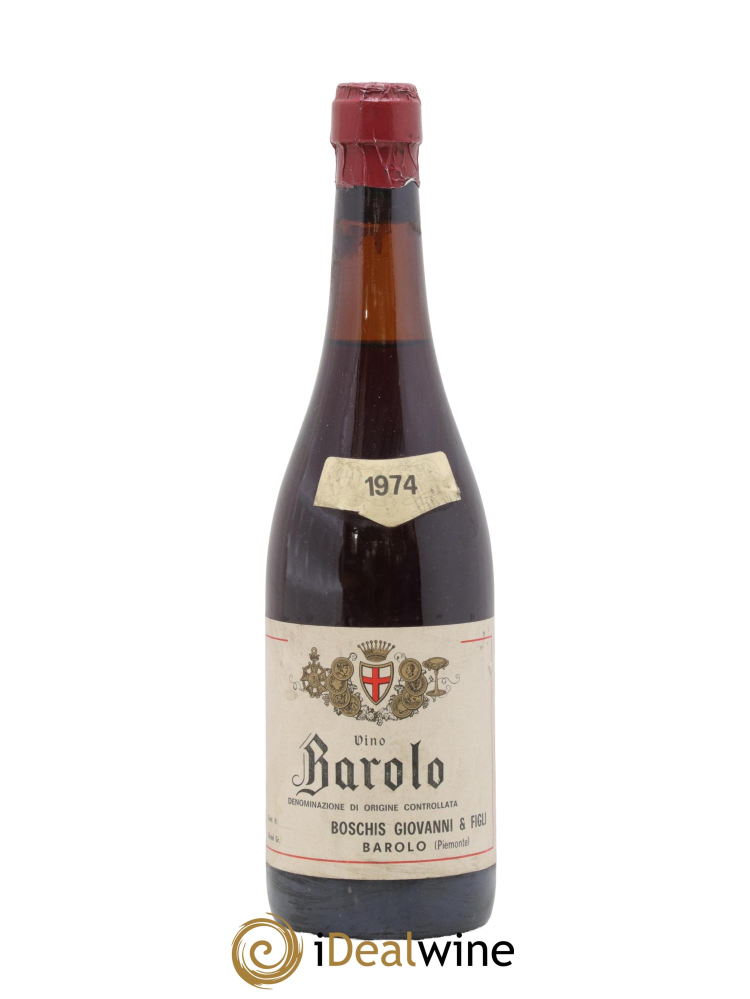 Barolo DOCG Boschis Giovanni 1974 - Lot of 1 bottle - 0