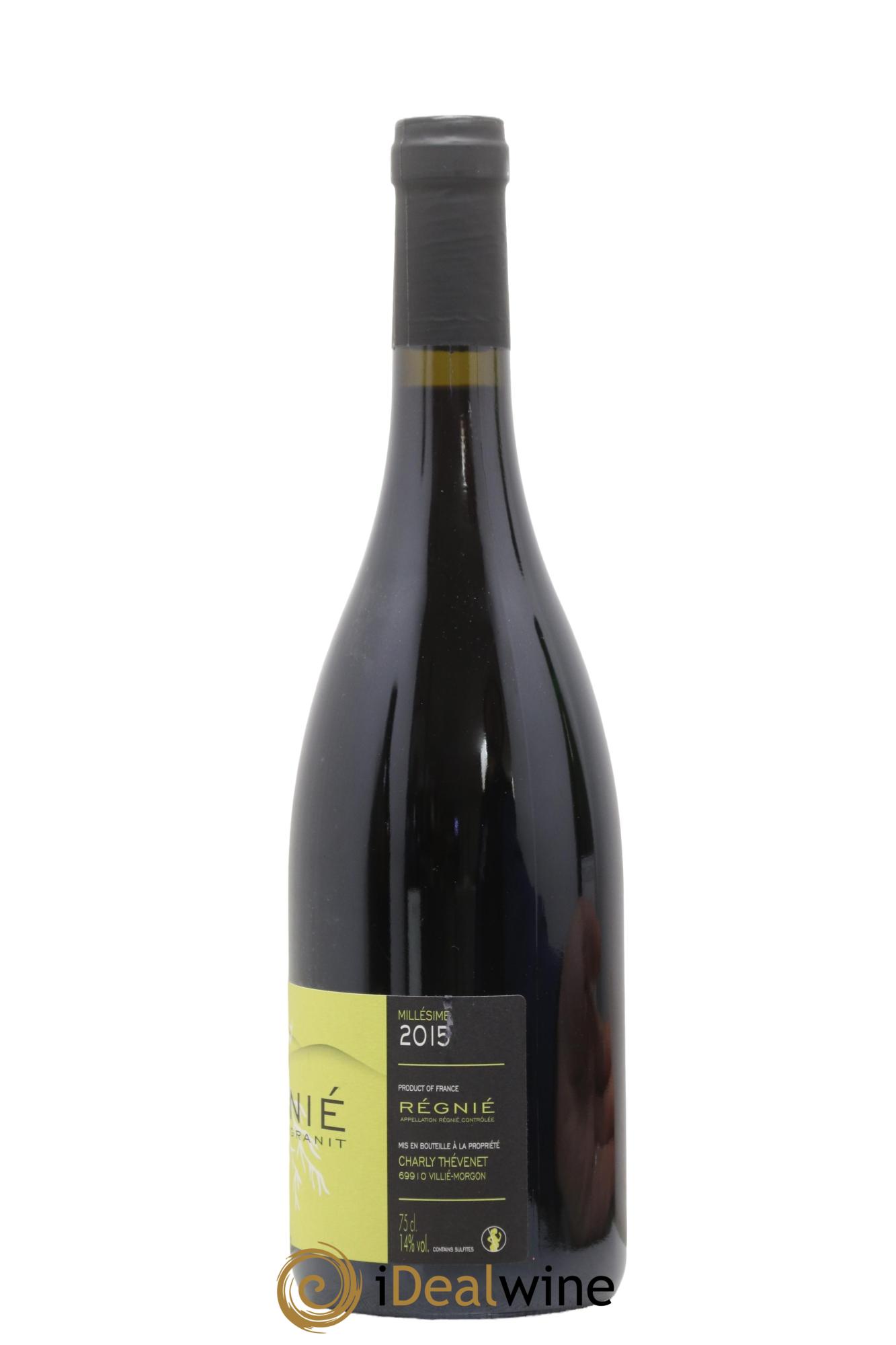 Regnié Grain & Granit Charly Thévenet 2015 - Lotto di 1 bottiglia - 1