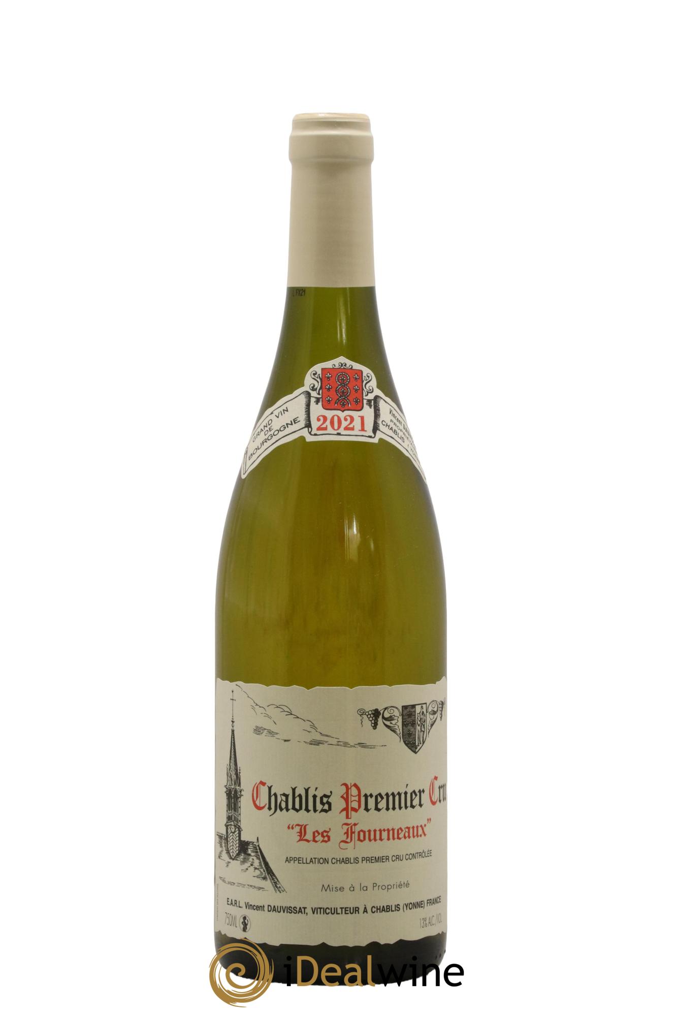 Chablis 1er Cru Les Fournaux Vincent Dauvissat (Domaine) 2021 - Lot of 1 bottle - 0