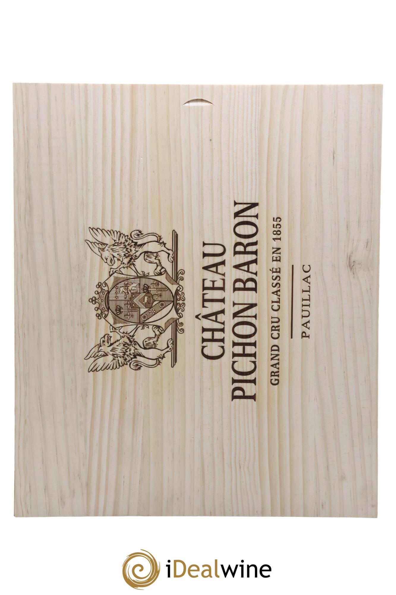 Pichon Longueville Baron 2ème Grand Cru Classé 2018 - Lot de 3 bouteilles - 1