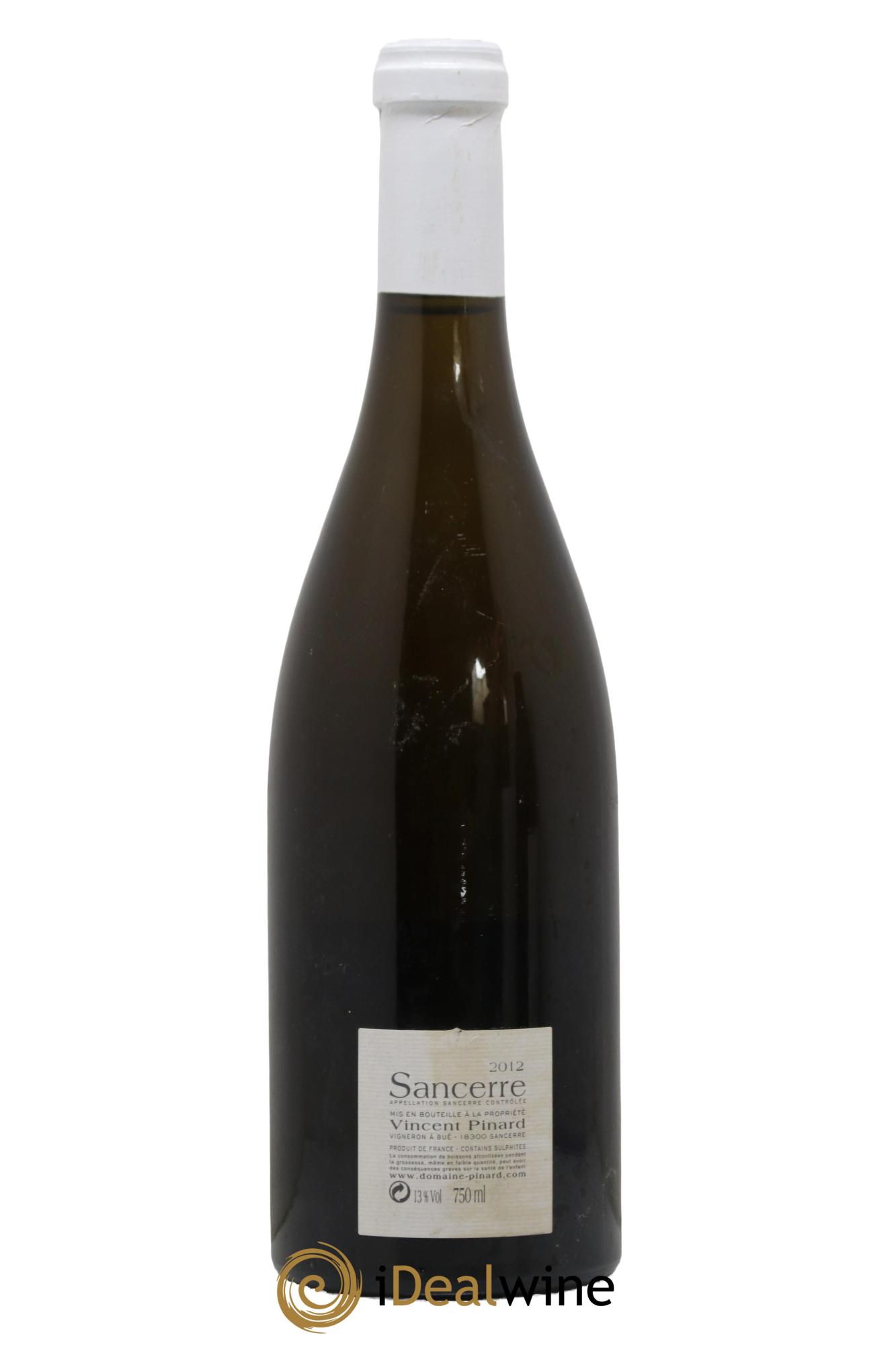 Sancerre Petit Chemarin Vincent Pinard 2012 - Posten von 1 Flasche - 1