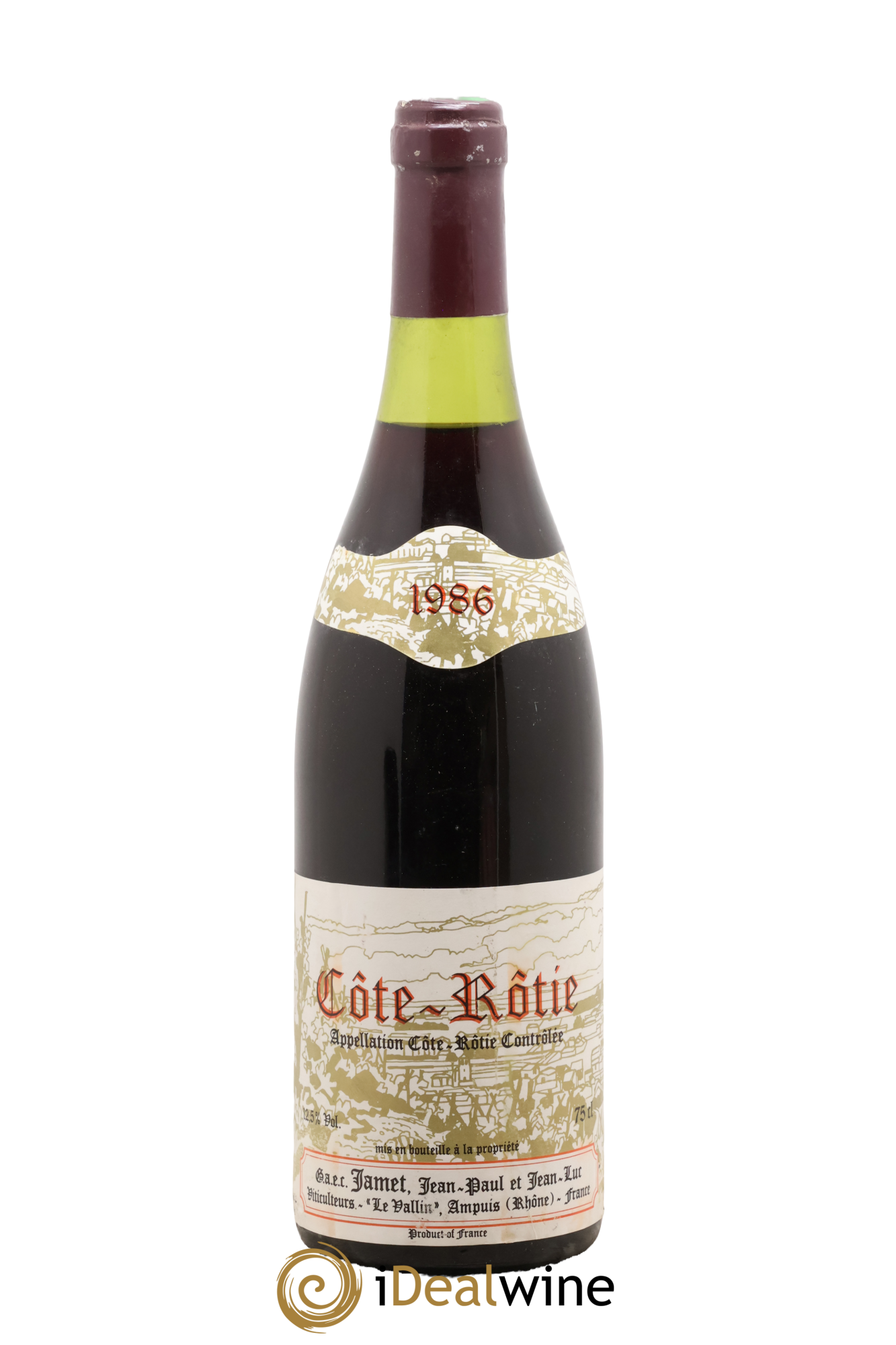 Côte-Rôtie Jamet (Domaine) 1986 - Posten von 1 Flasche - 0