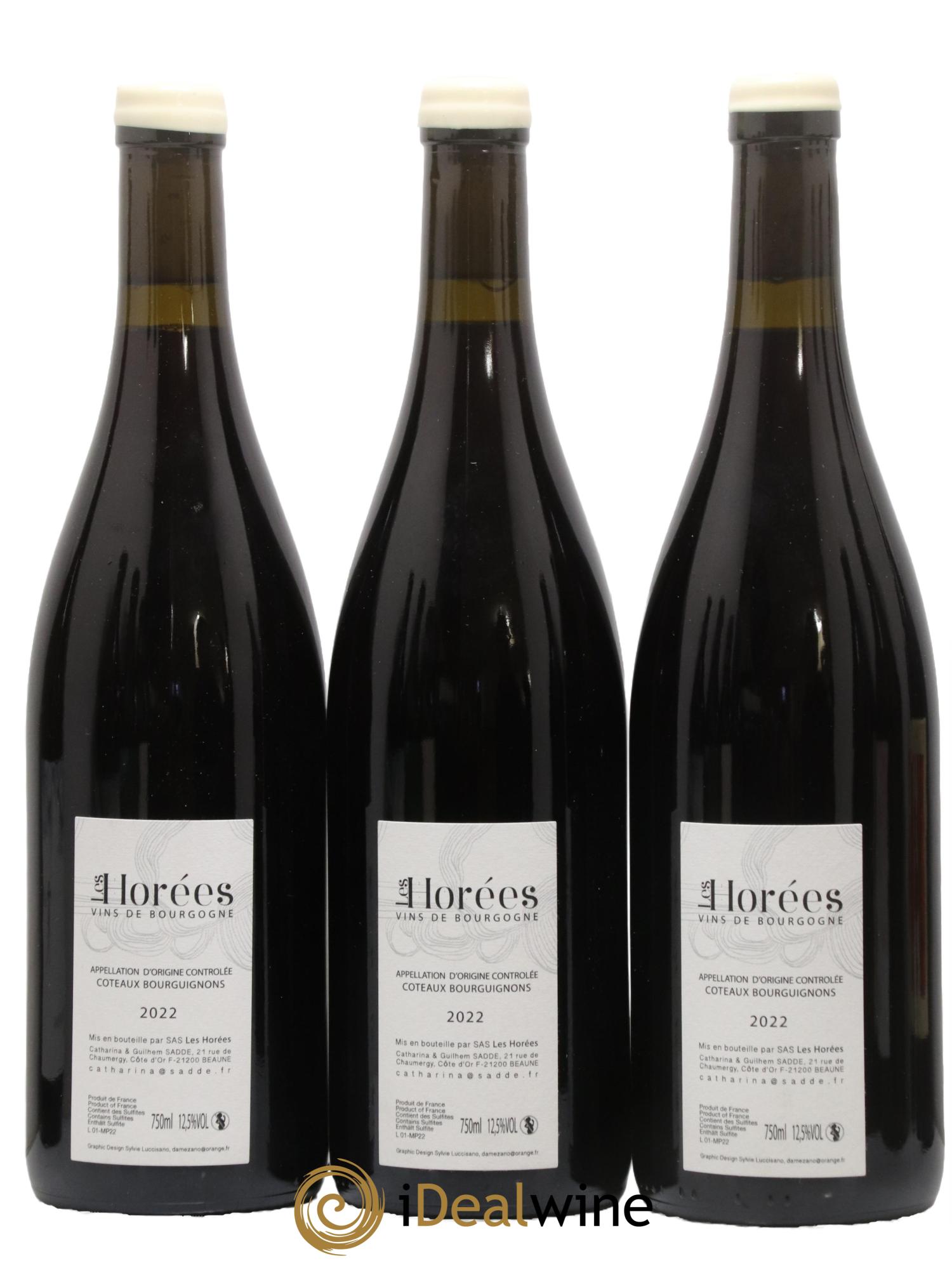 Côteaux Bourguignons Mon Poulain Les Horées 2022 - Posten von 3 Flaschen - 1