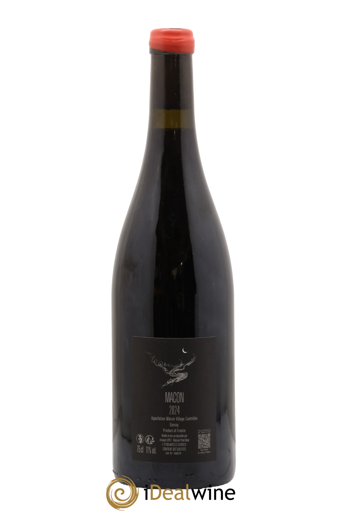 Mâcon Roches Arnaud Lopez 2024 - Lot de 1 bouteille - 1
