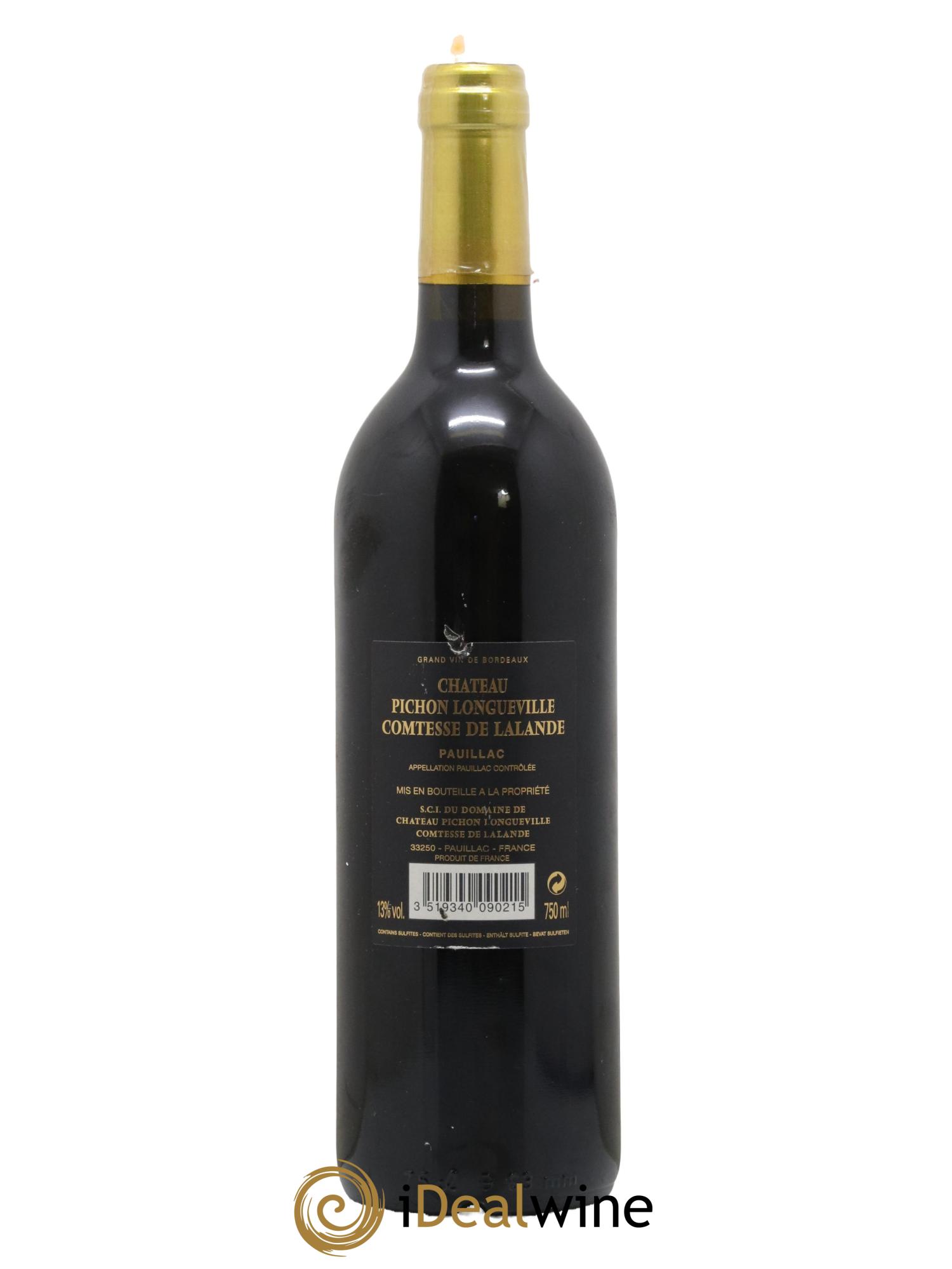Château Pichon Longueville Comtesse de Lalande 2ème Grand Cru Classé 2009 - Lotto di 1 bottiglia - 1