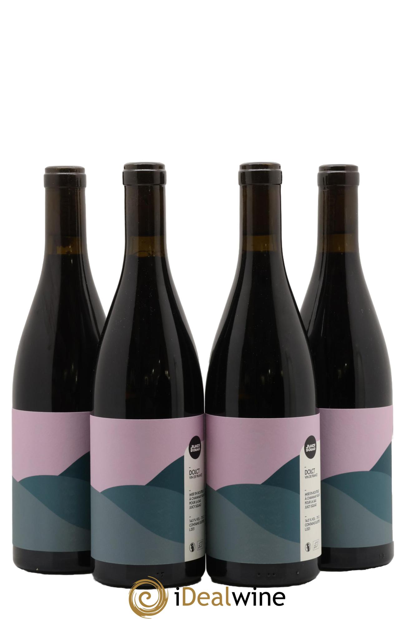 Vin de France DOLCT Juicy Squad Thibaud Capellaro 2021 - Posten von 4 Flaschen - 0