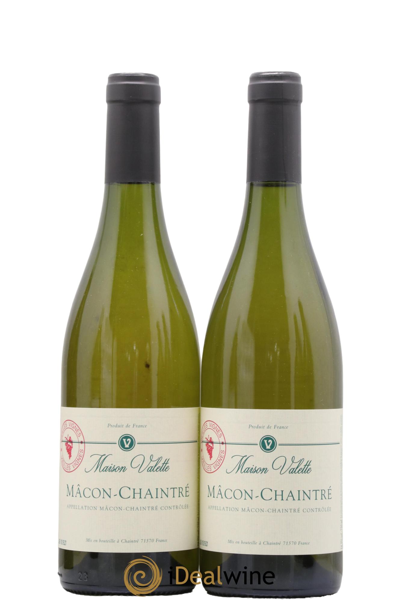 Mâcon Chaintré Vieilles Vignes Valette (Domaine) - Lot de 2 bouteilles - 0