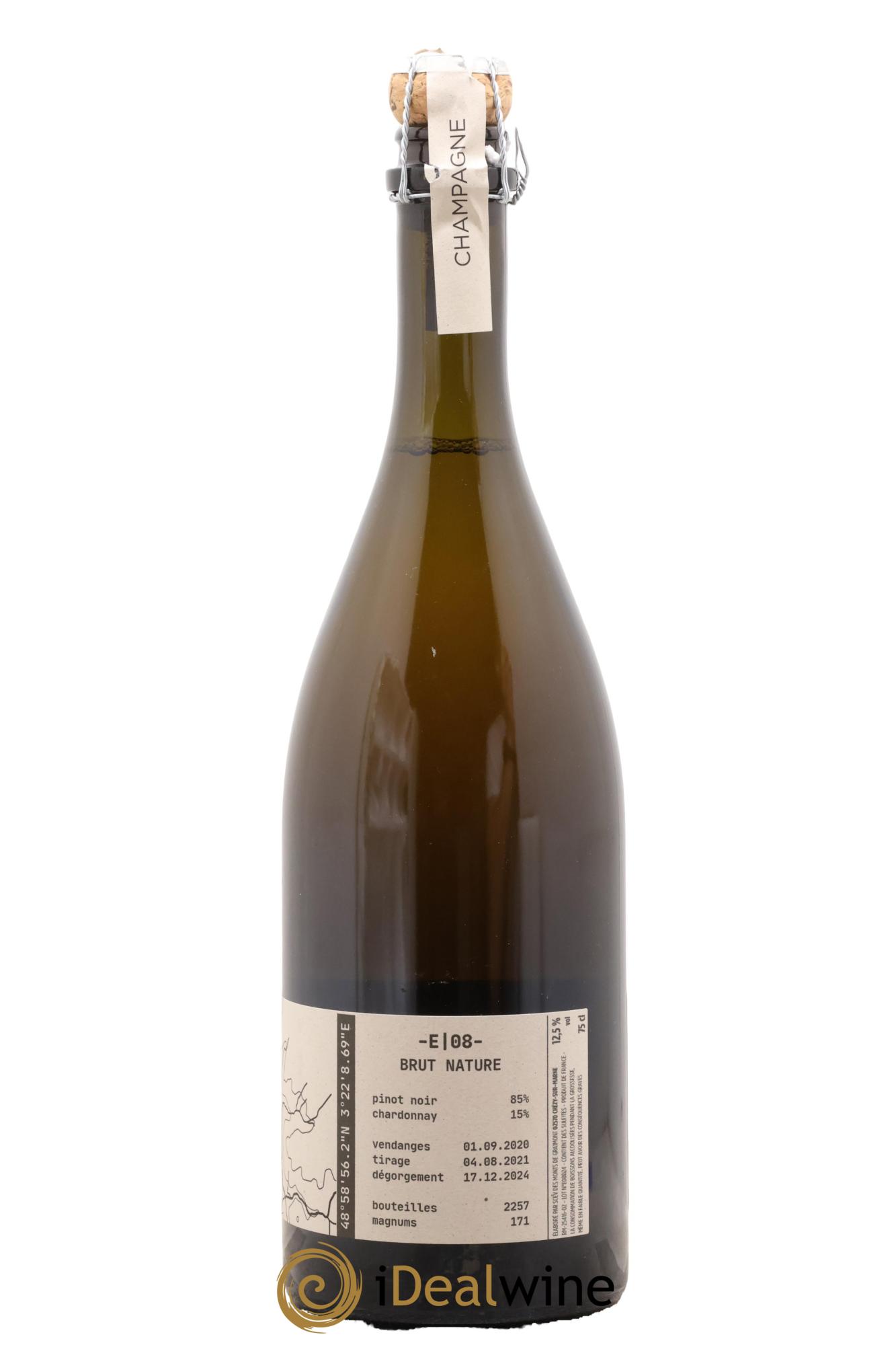 Brut Nature Exploration 08 Maison Tom Gauditiabois 2020 - Posten von 1 Flasche - 1