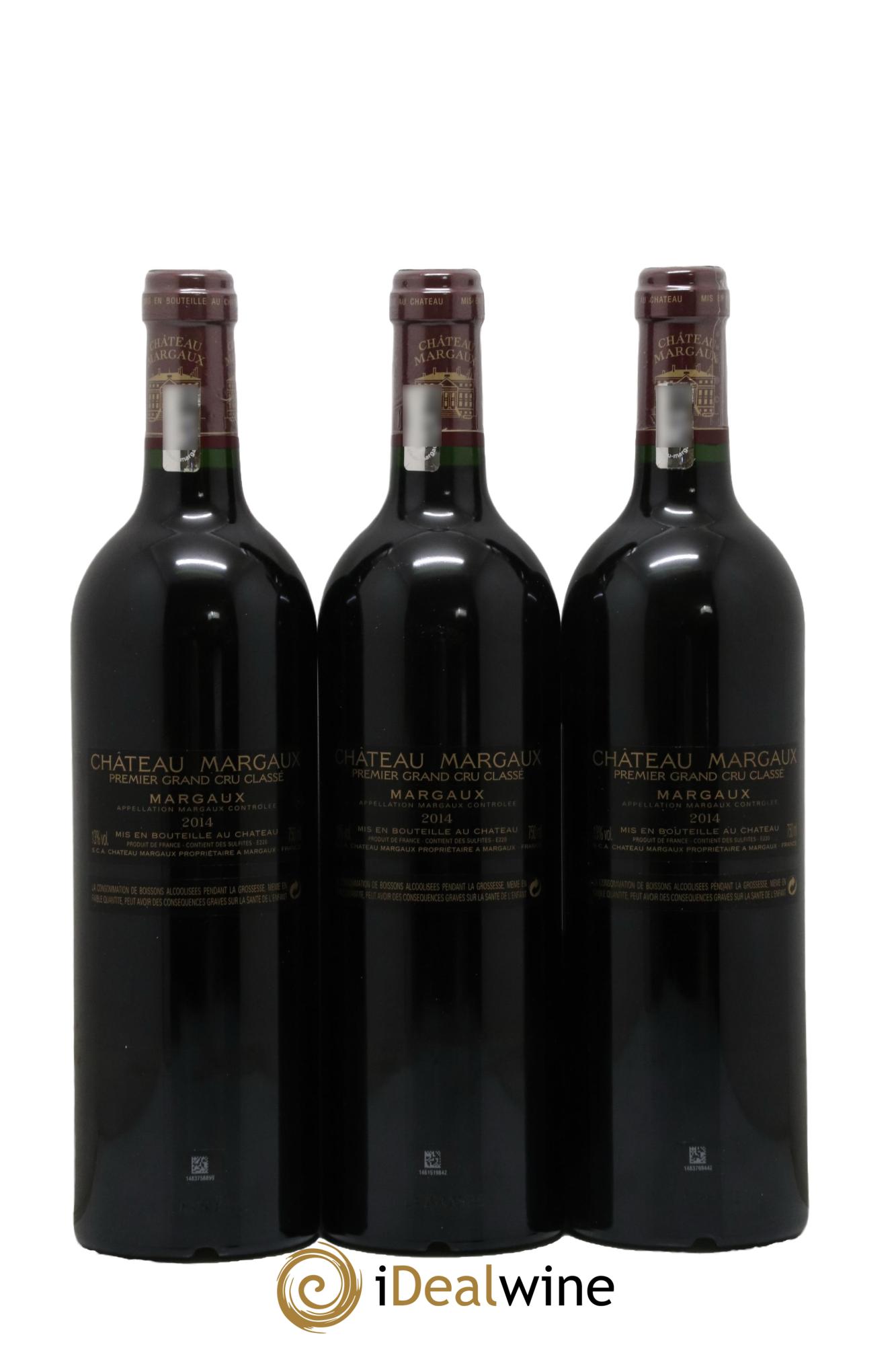 Château Margaux 1er Grand Cru Classé 2014 - Lot de 6 bouteilles - 4