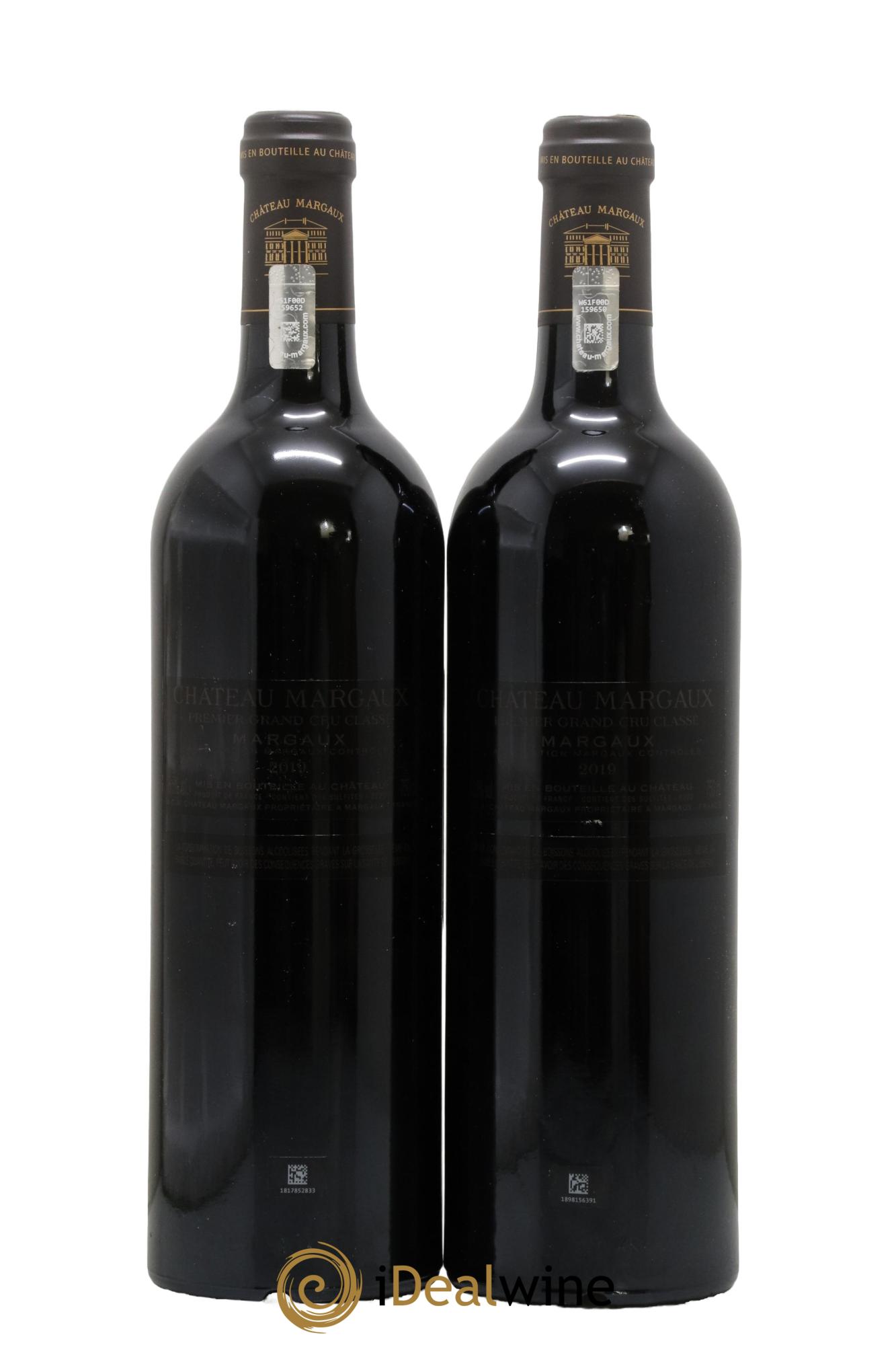 Château Margaux 1er Grand Cru Classé 2019 - Lotto di 2 bottiglie - 1