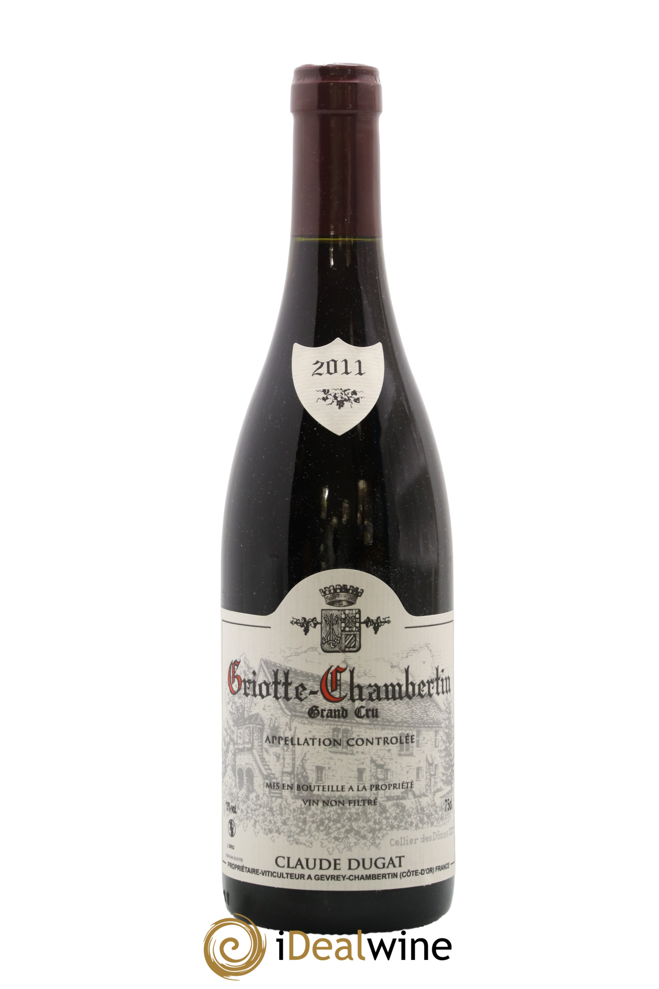 Griotte-Chambertin Grand Cru Claude Dugat 2011 - Posten von 1 Flasche - 0