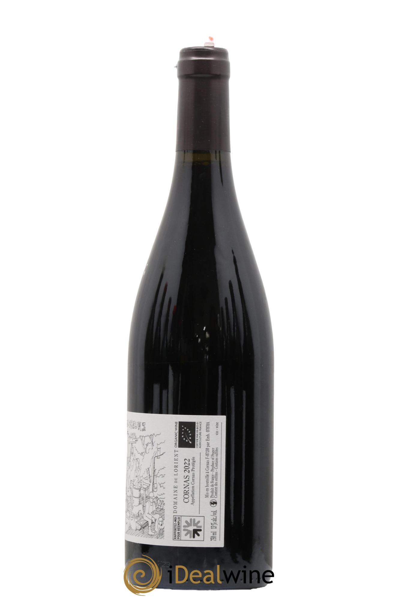 Cornas La Cabanne des Chasseurs Domaine de Lorient 2022 - Lot de 1 bouteille - 1