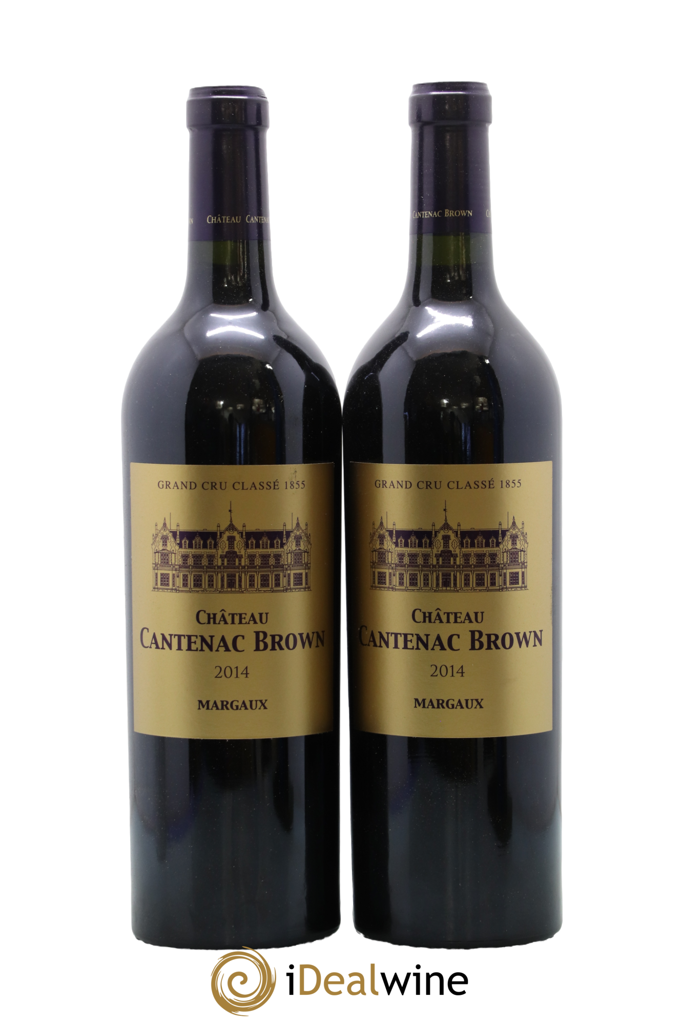 Château Cantenac Brown 3ème Grand Cru Classé 2014 - Lot de 2 bouteilles - 0