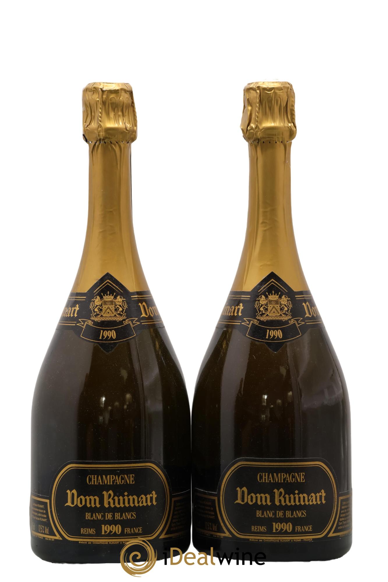 Dom Ruinart Brut Ruinart 1990 - Lotto di 2 bottiglie - 0