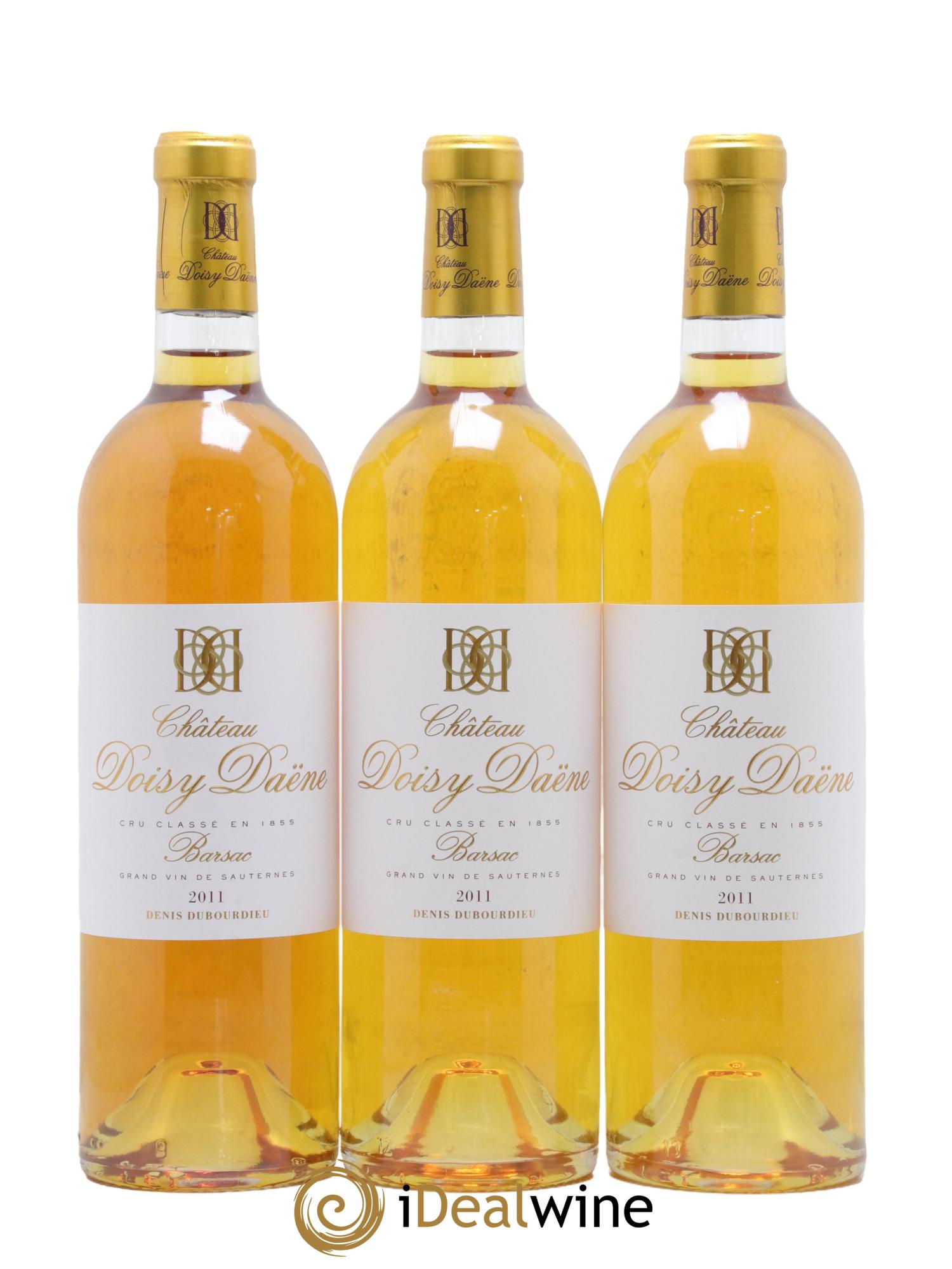 Château Doisy Daëne 2ème Grand Cru Classé 2011 - Posten von 3 Flaschen - 0