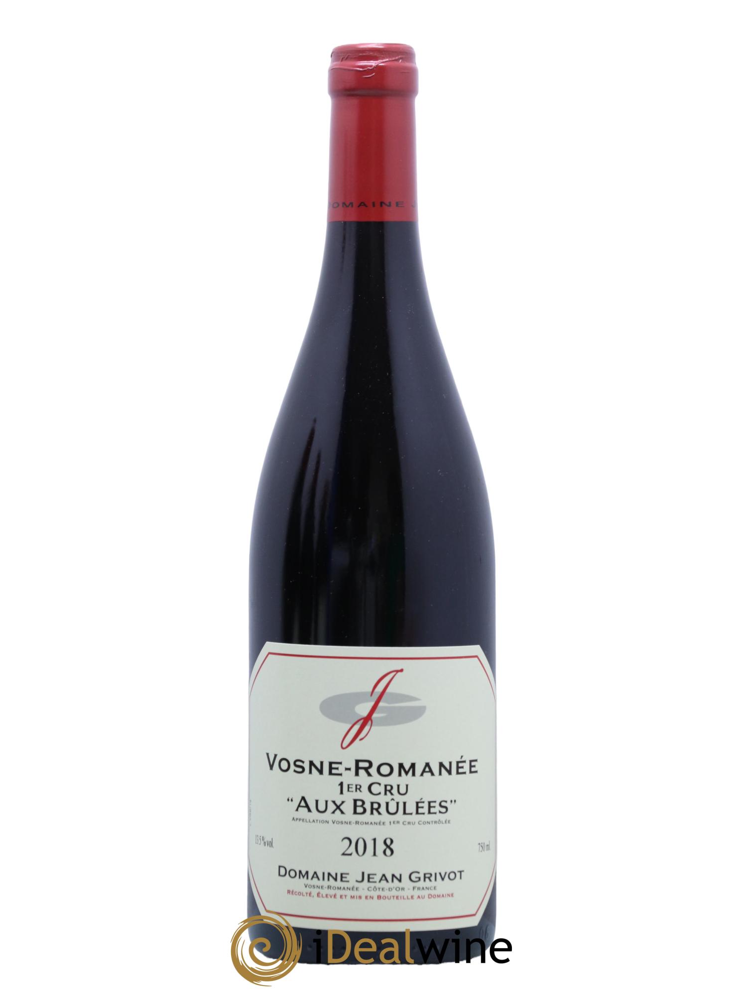 Vosne-Romanée 1er Cru Aux Brûlées Jean Grivot 2018 - Lotto di 1 bottiglia - 0