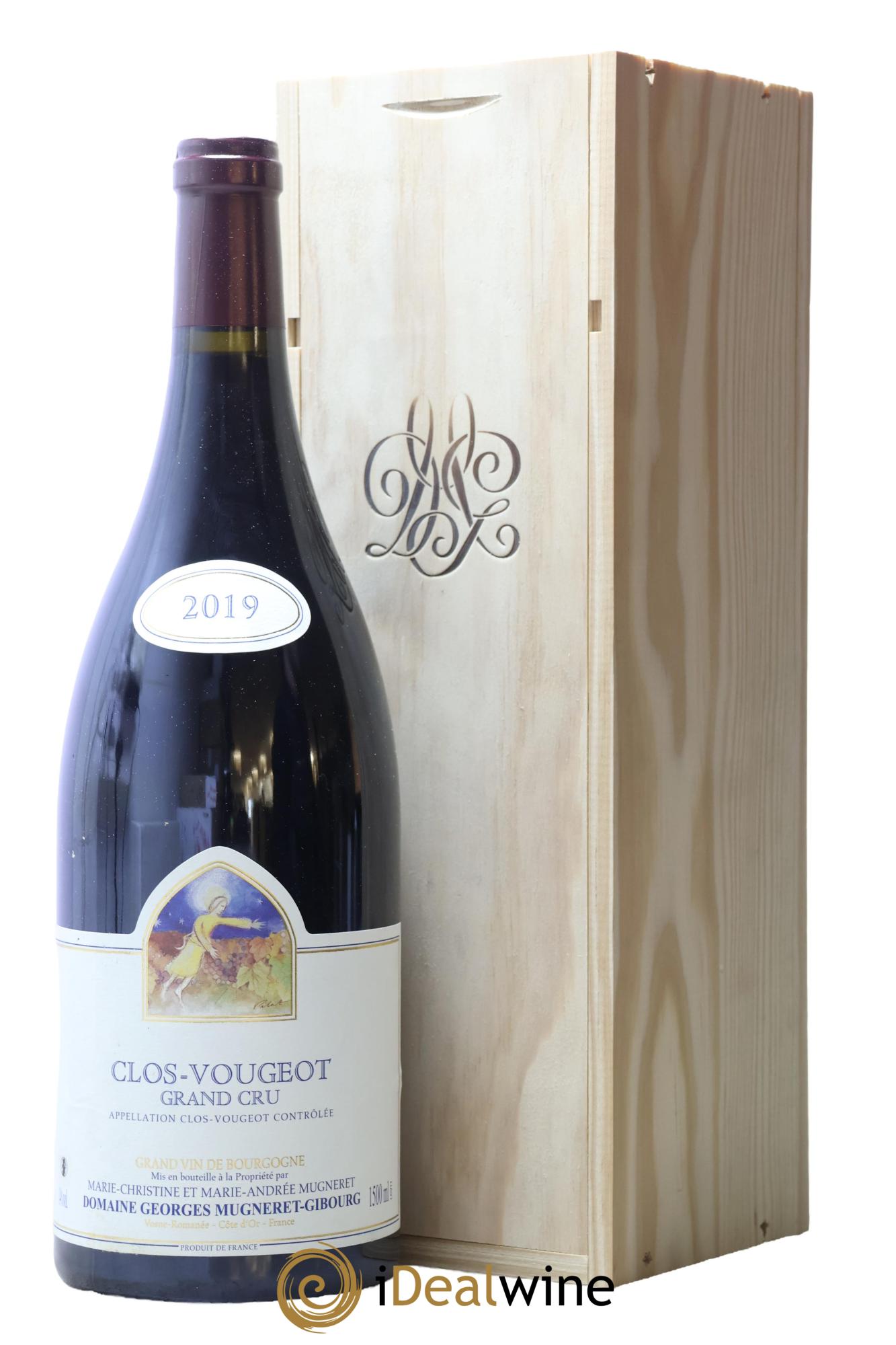 Clos de Vougeot Grand Cru Mugneret-Gibourg (Domaine) 2019 - Lot de 1 magnum - 0