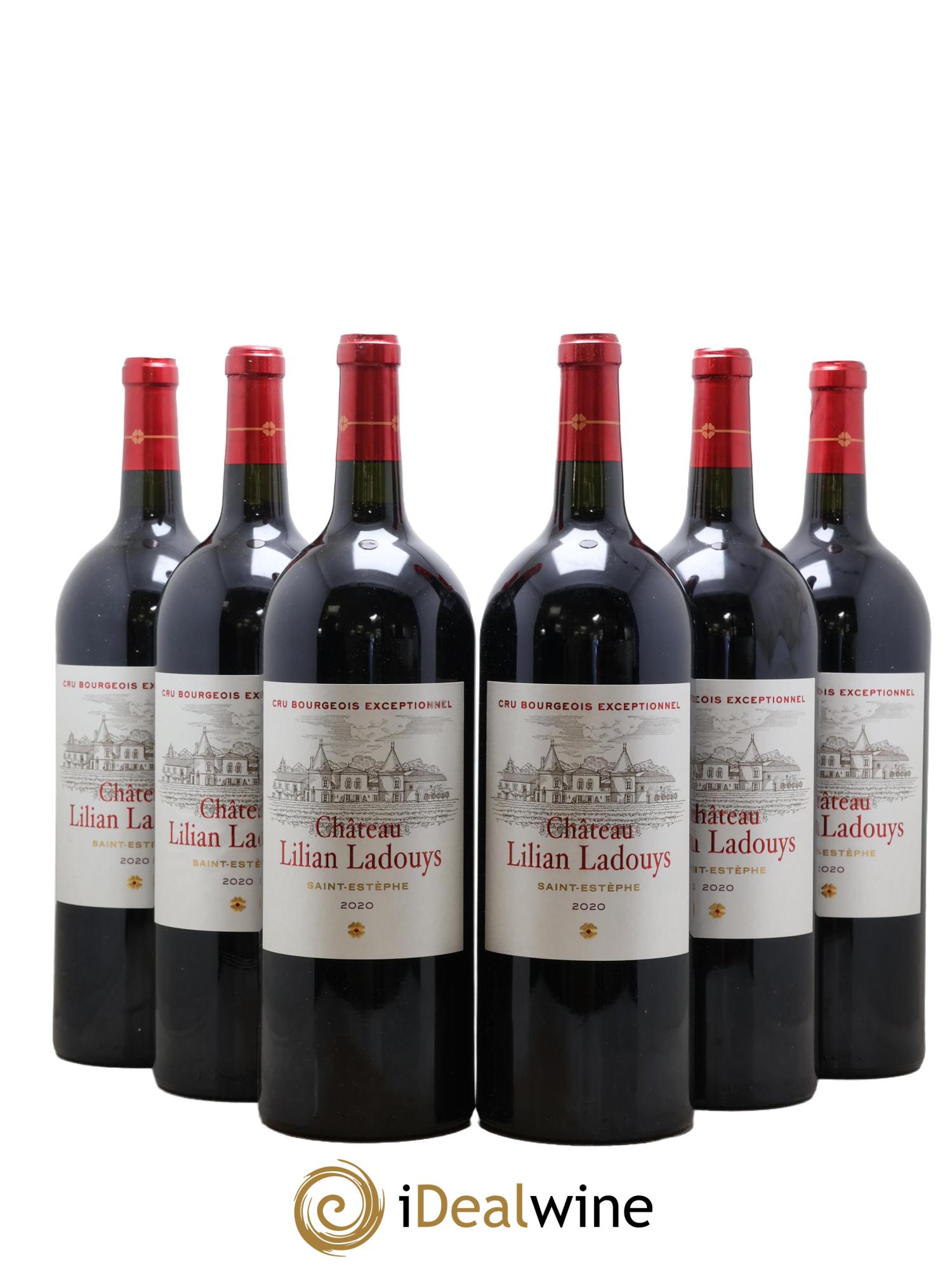 Château Lilian Ladouys Cru Bourgeois 2020 - Lot de 6 magnums - 0
