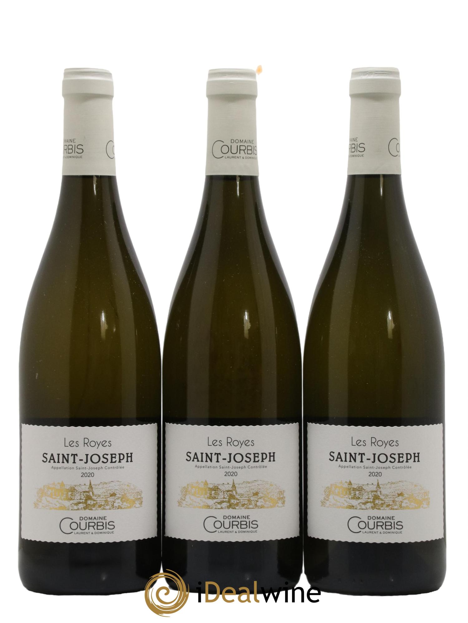 Saint-Joseph Les Royes Domaine Courbis 2020 - Lot de 3 bouteilles - 0