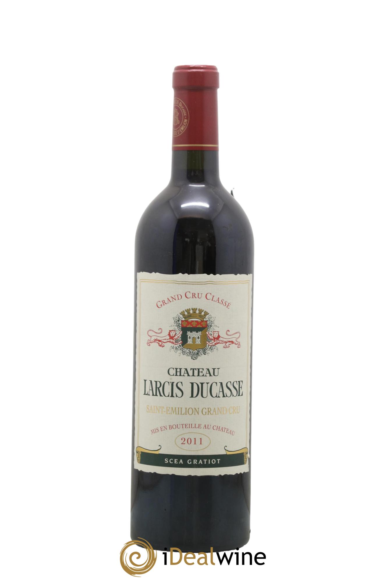 Château Larcis Ducasse 1er Grand Cru Classé B 2011 - Lot de 1 bouteille - 0