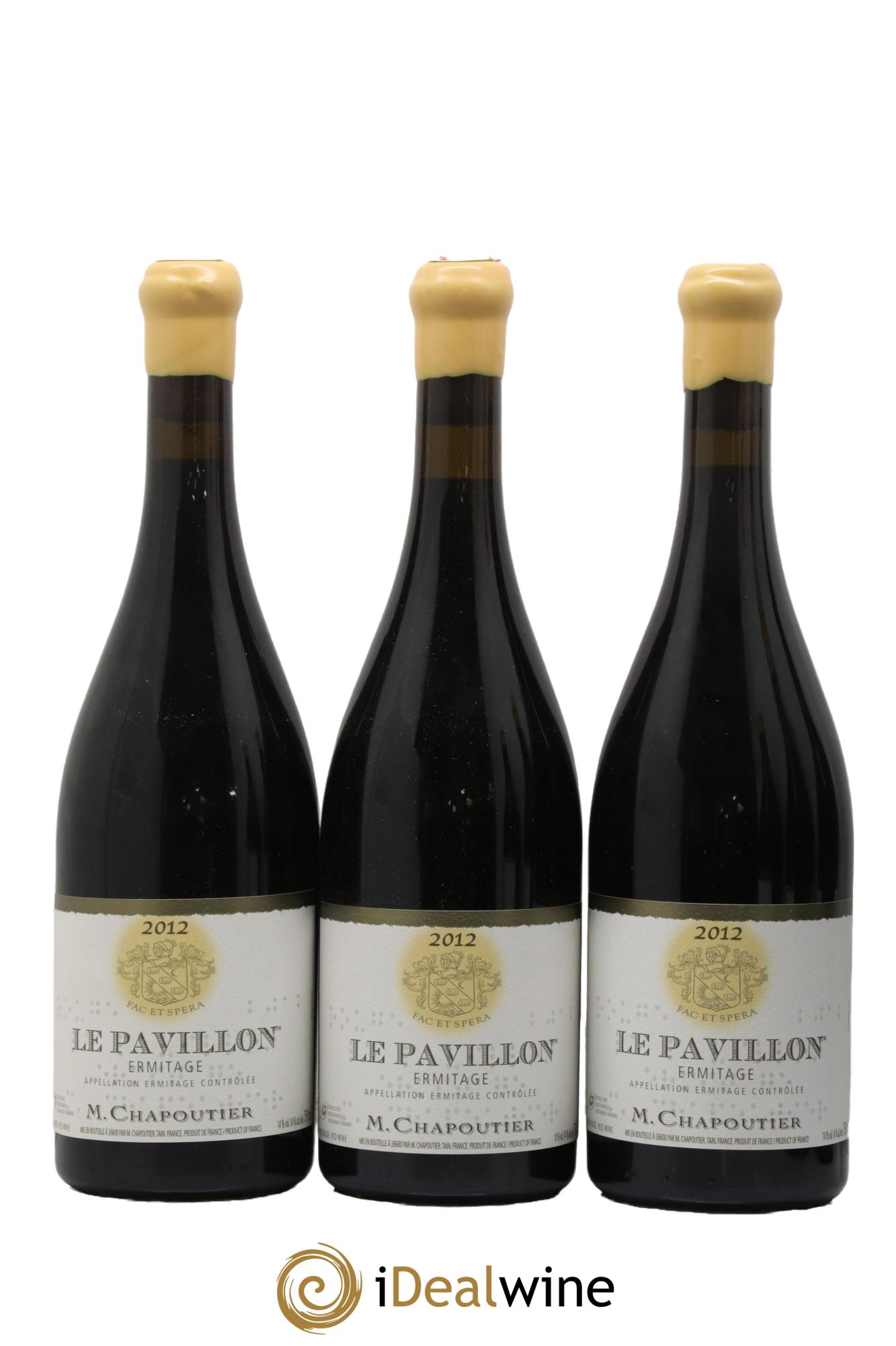 Hermitage Ermitage Le Pavillon Chapoutier 2012 - Lot of 6 bottles - 2