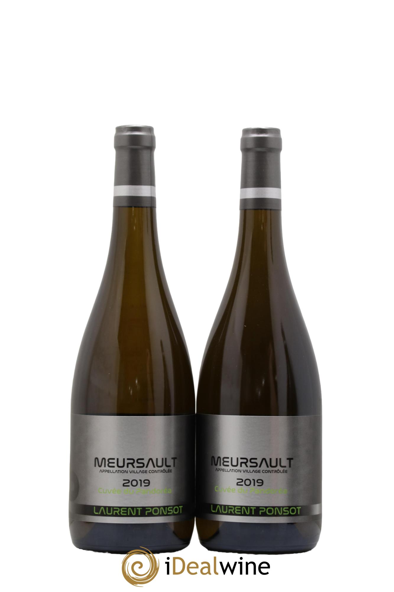 Meursault Cuvée du Pandoréa Laurent Ponsot 2019 - Lot de 2 bouteilles - 0