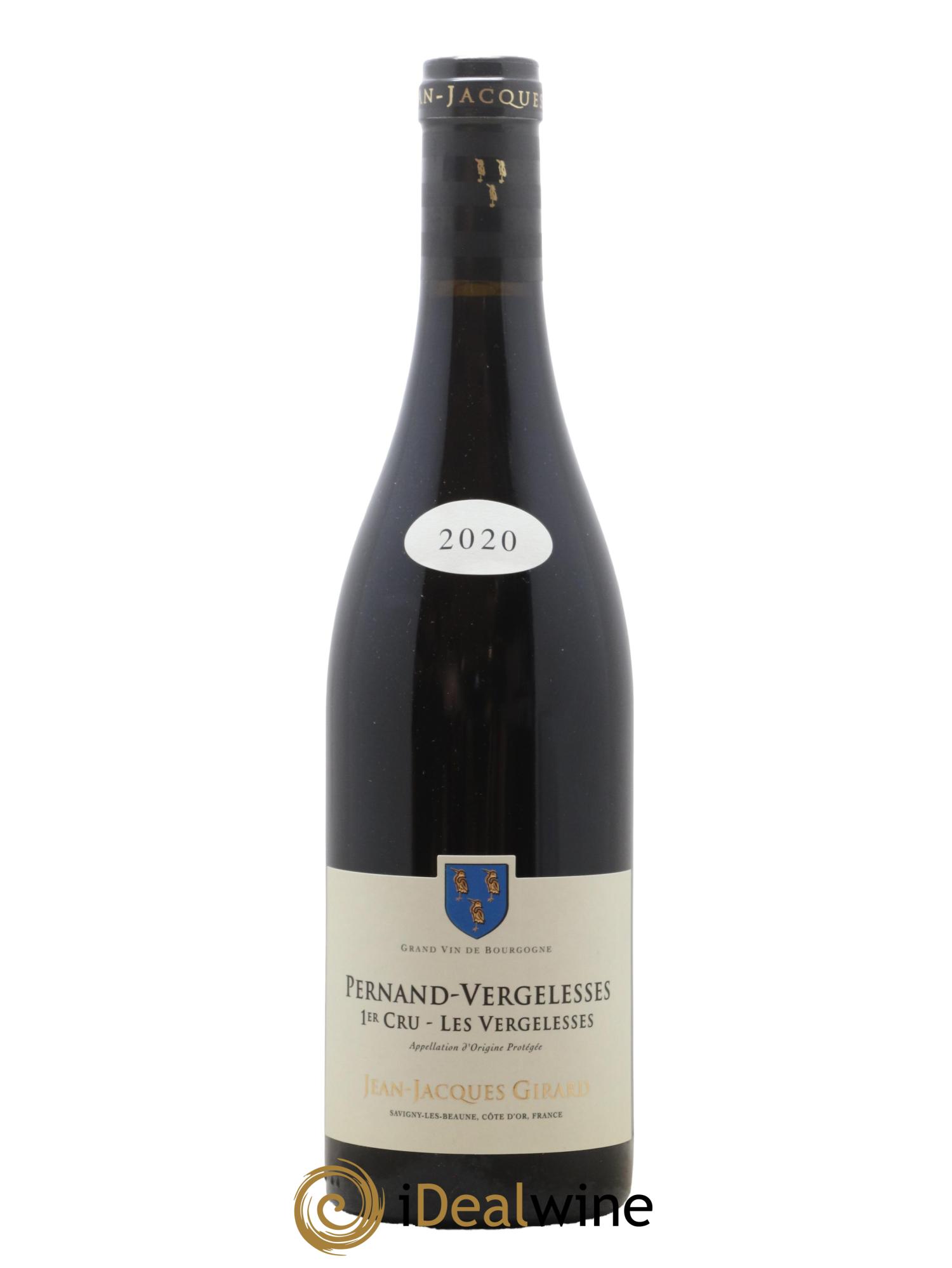 Pernand-Vergelesses 1er Cru Les Vergelesses Jean Jacques Girard 2020 - Lot de 1 bouteille - 0