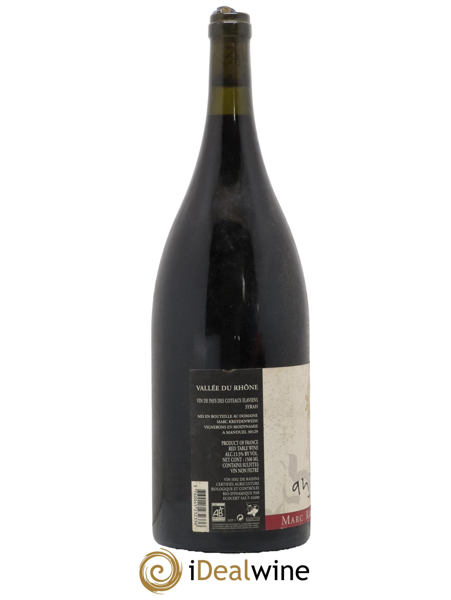 Rhône Vin de Pays des Coteaux Flaviens Ansata Domaine Marc Kreydenweiss 2007 - Lot de 1 magnum - 1