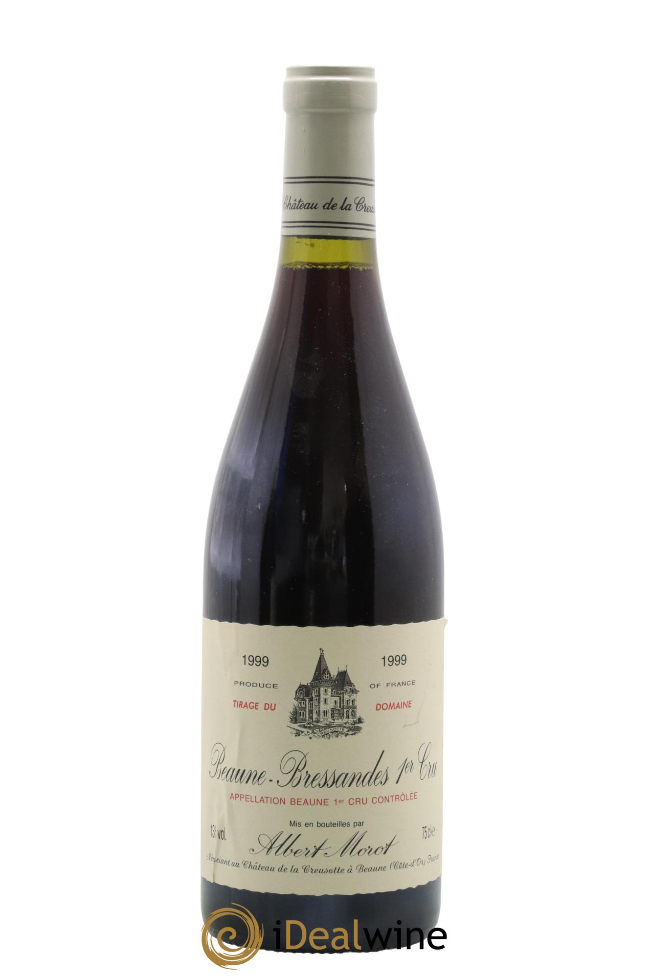 Beaune 1er Cru Bressandes Albert Morot 1999 - Lot de 1 bouteille - 0