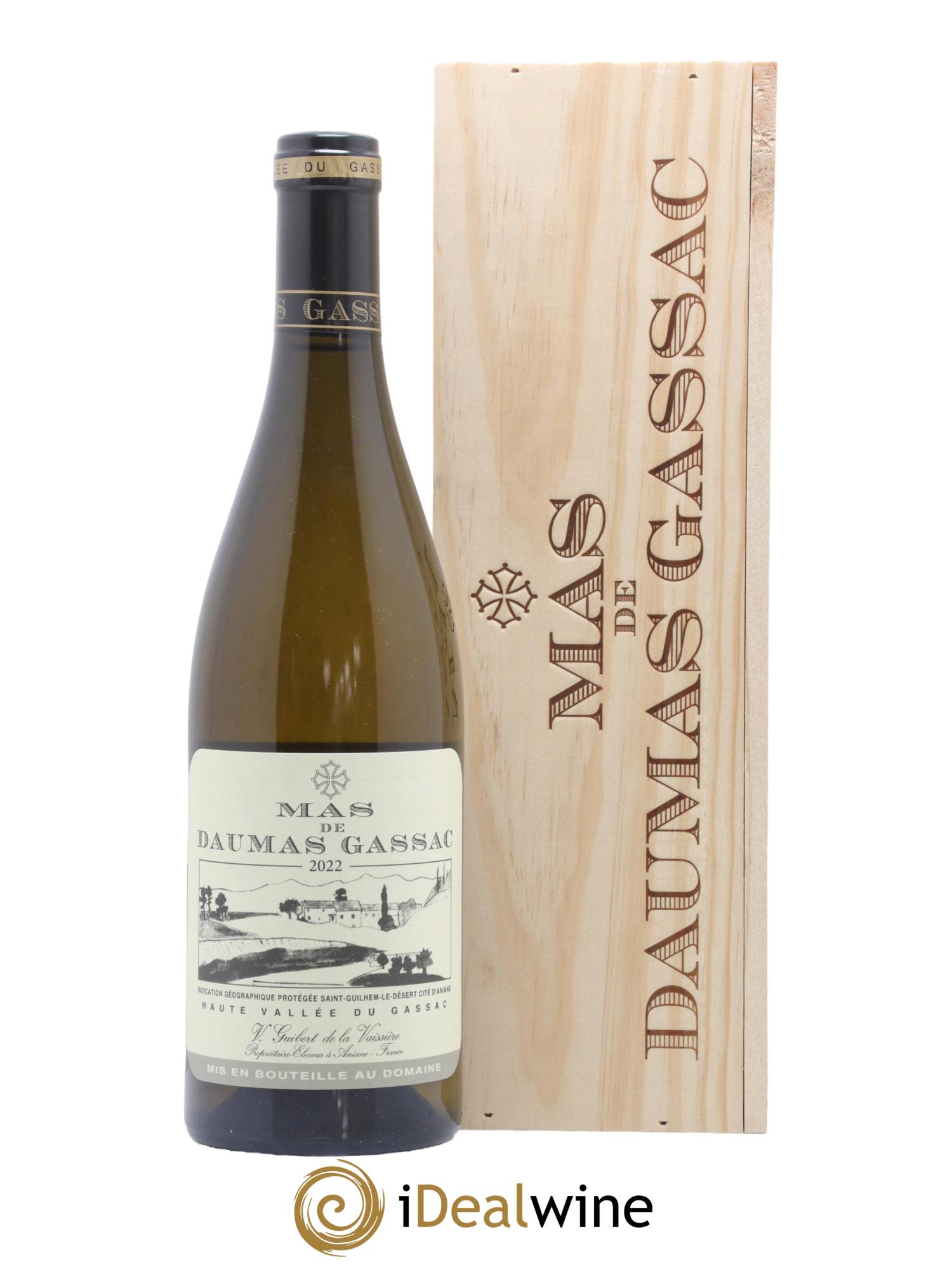 Saint-Guilhem-le-Désert - Cité d'Aniane Mas Daumas Gassac Famille Guibert de La Vaissière 2022 - Lot de 1 bouteille - 1