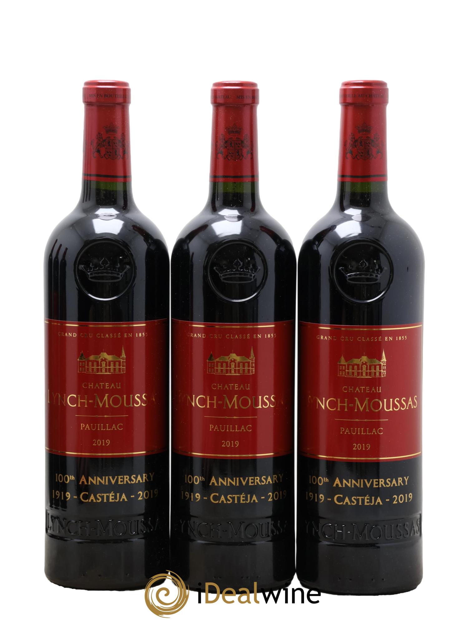 Château Lynch Moussas 5ème Grand Cru Classé 2019 - Lotto di 6 bottiglie - 1
