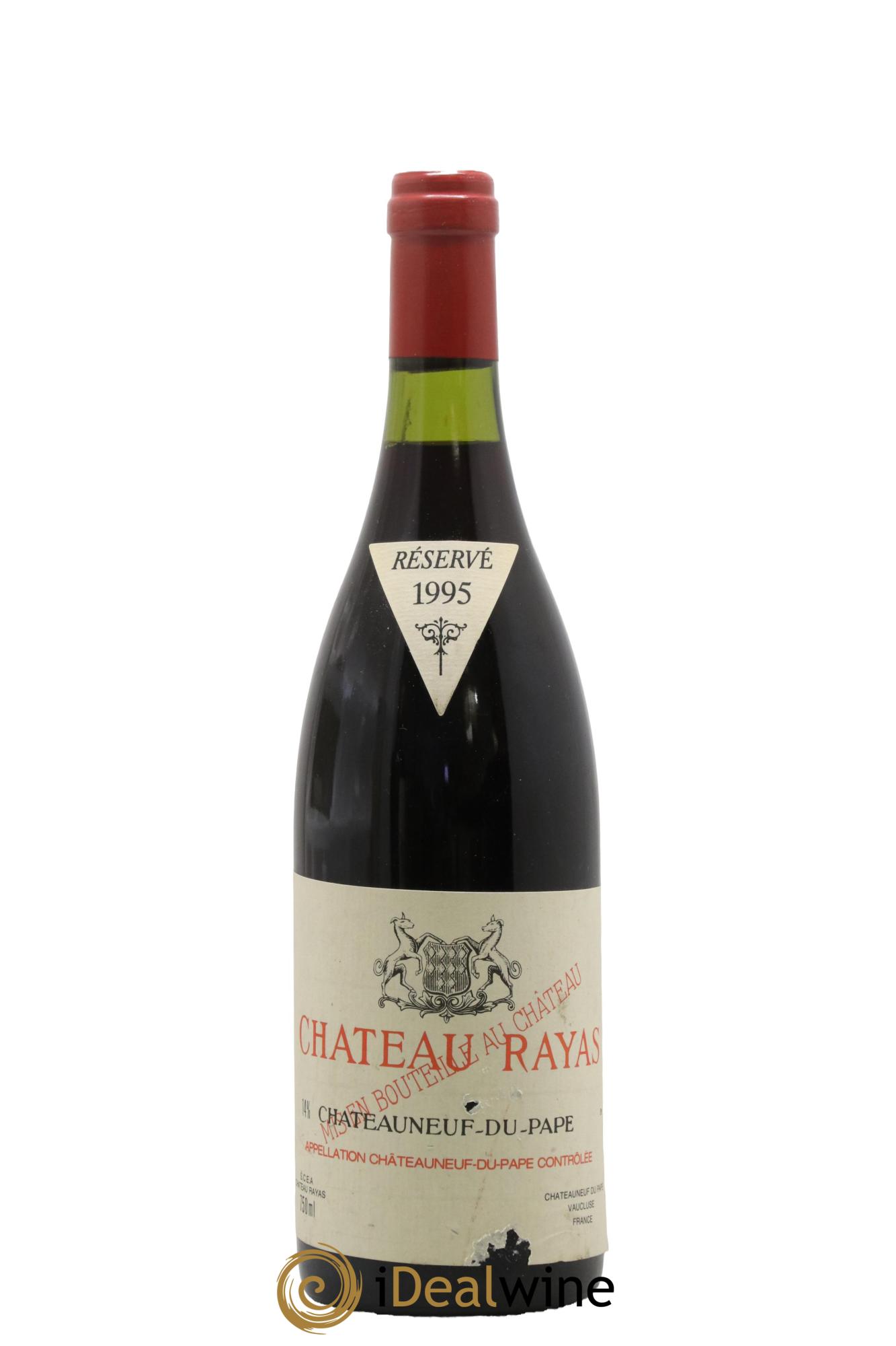 Châteauneuf-du-Pape Château Rayas Emmanuel Reynaud 1995 - Lot de 1 bouteille - 0