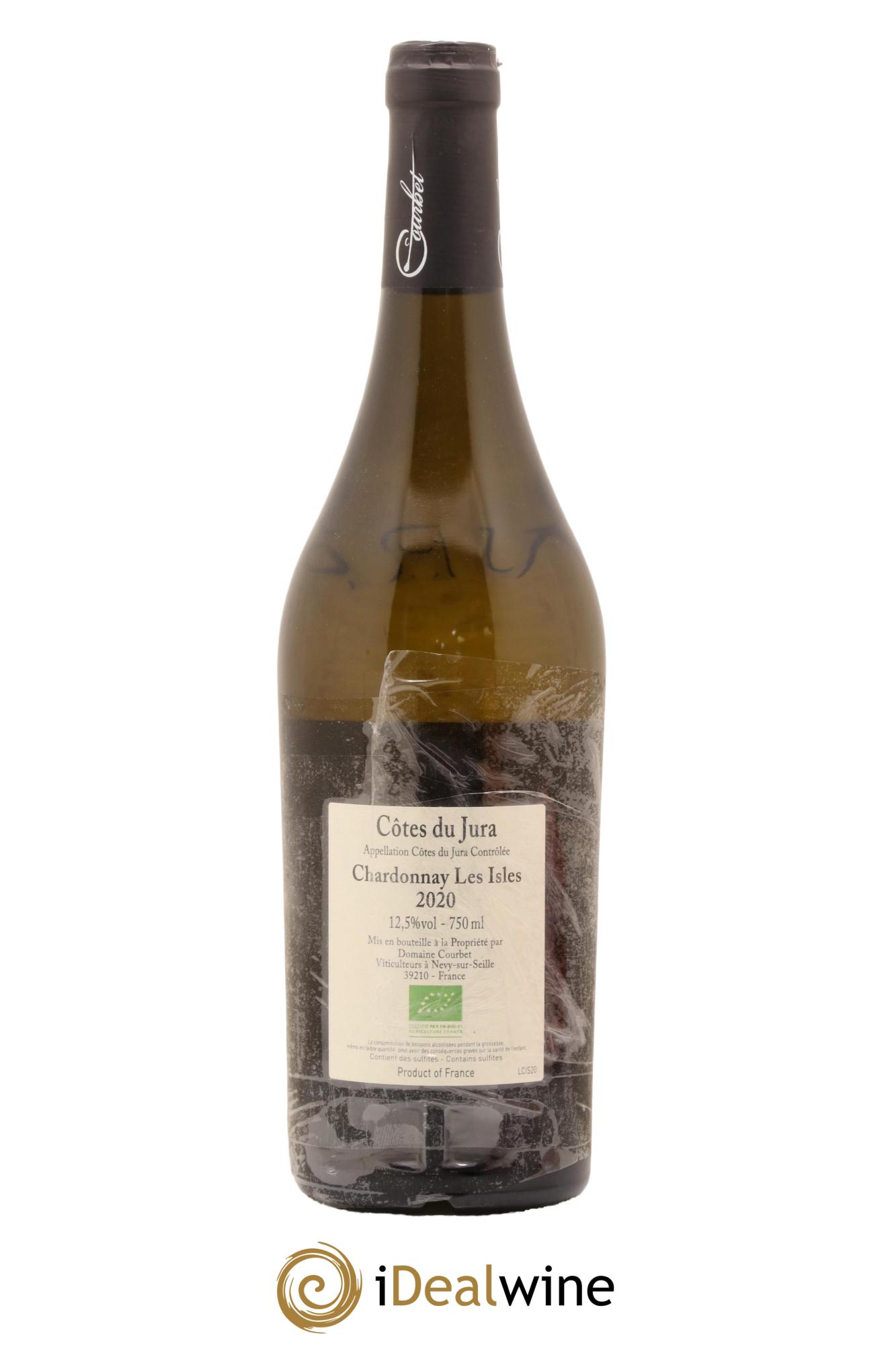 Côtes du Jura Les Isles Courbet 2020 - Lot de 1 bouteille - 1