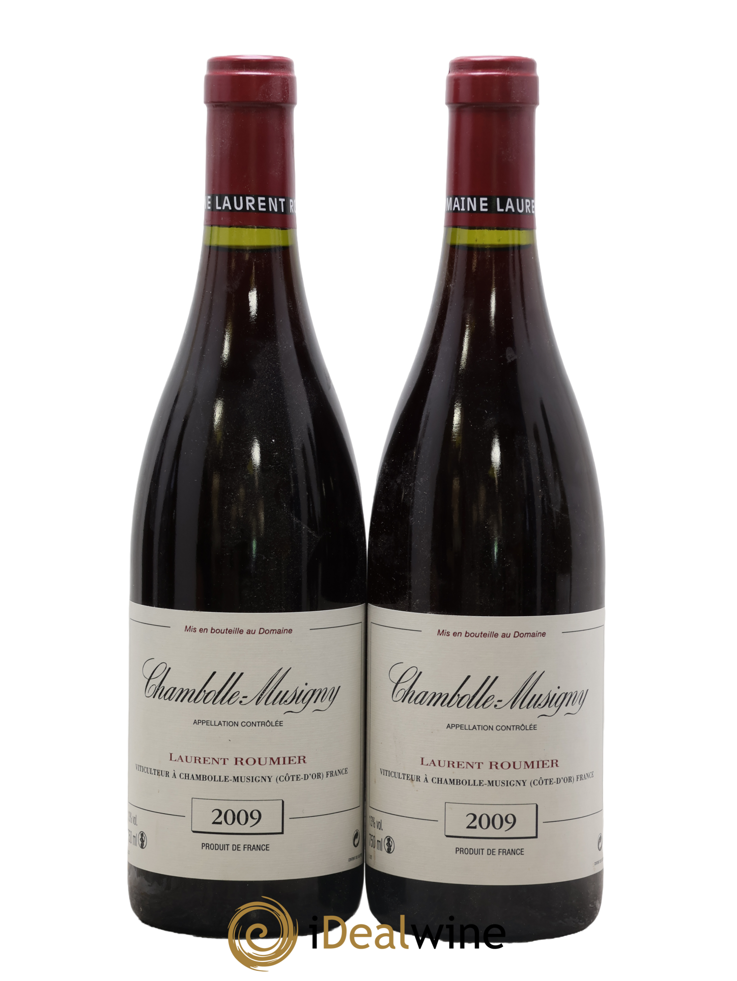 Chambolle-Musigny Laurent Roumier 2009 - Lot de 2 bouteilles - 0