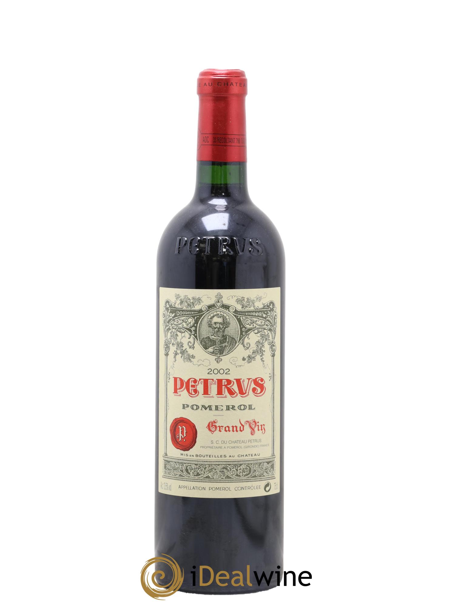Petrus 2002 - Lot de 1 bouteille - 0