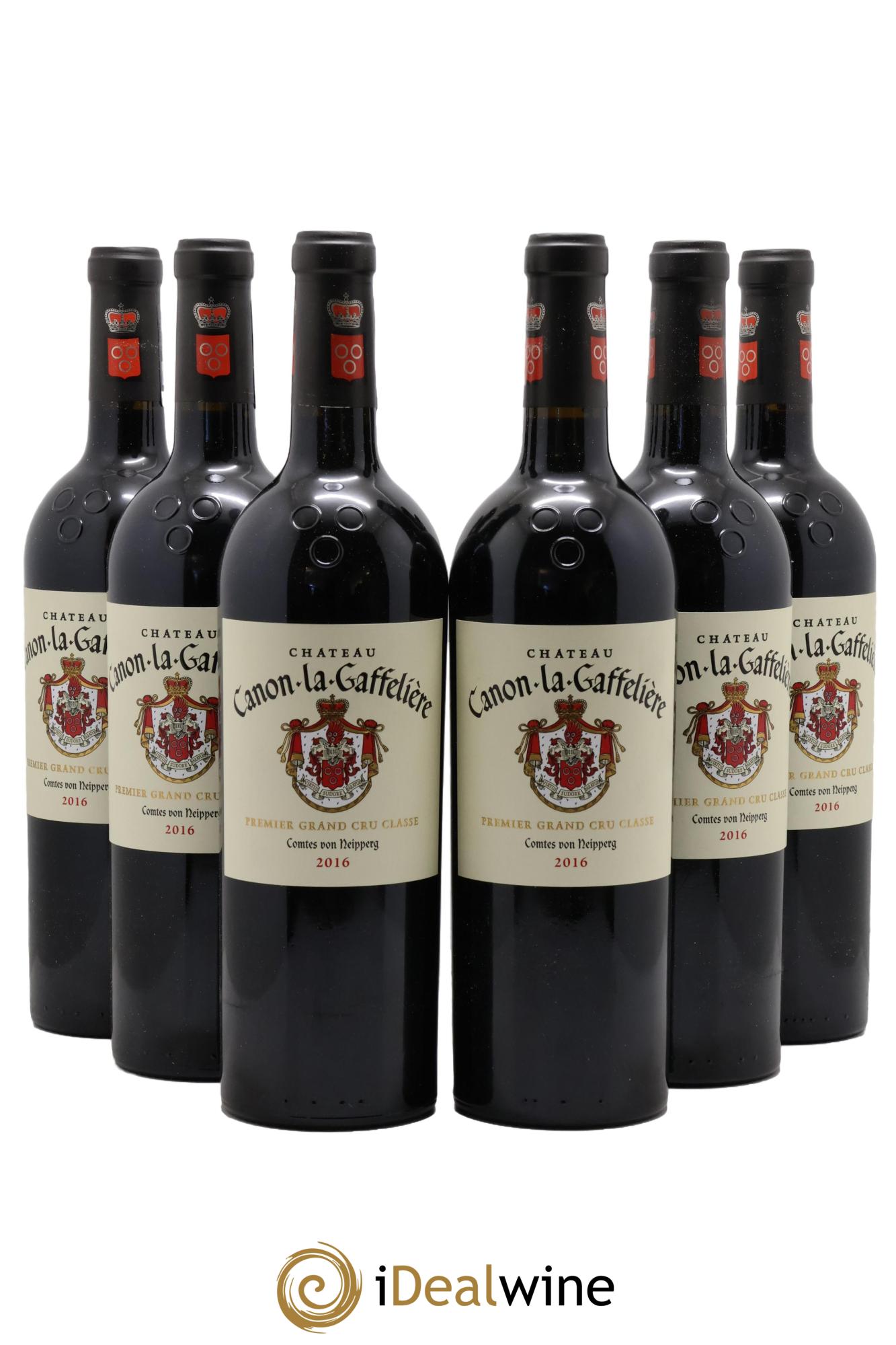 Château Canon la Gaffelière 1er Grand Cru Classé B 2016 - Lot of 6 bottles - 0