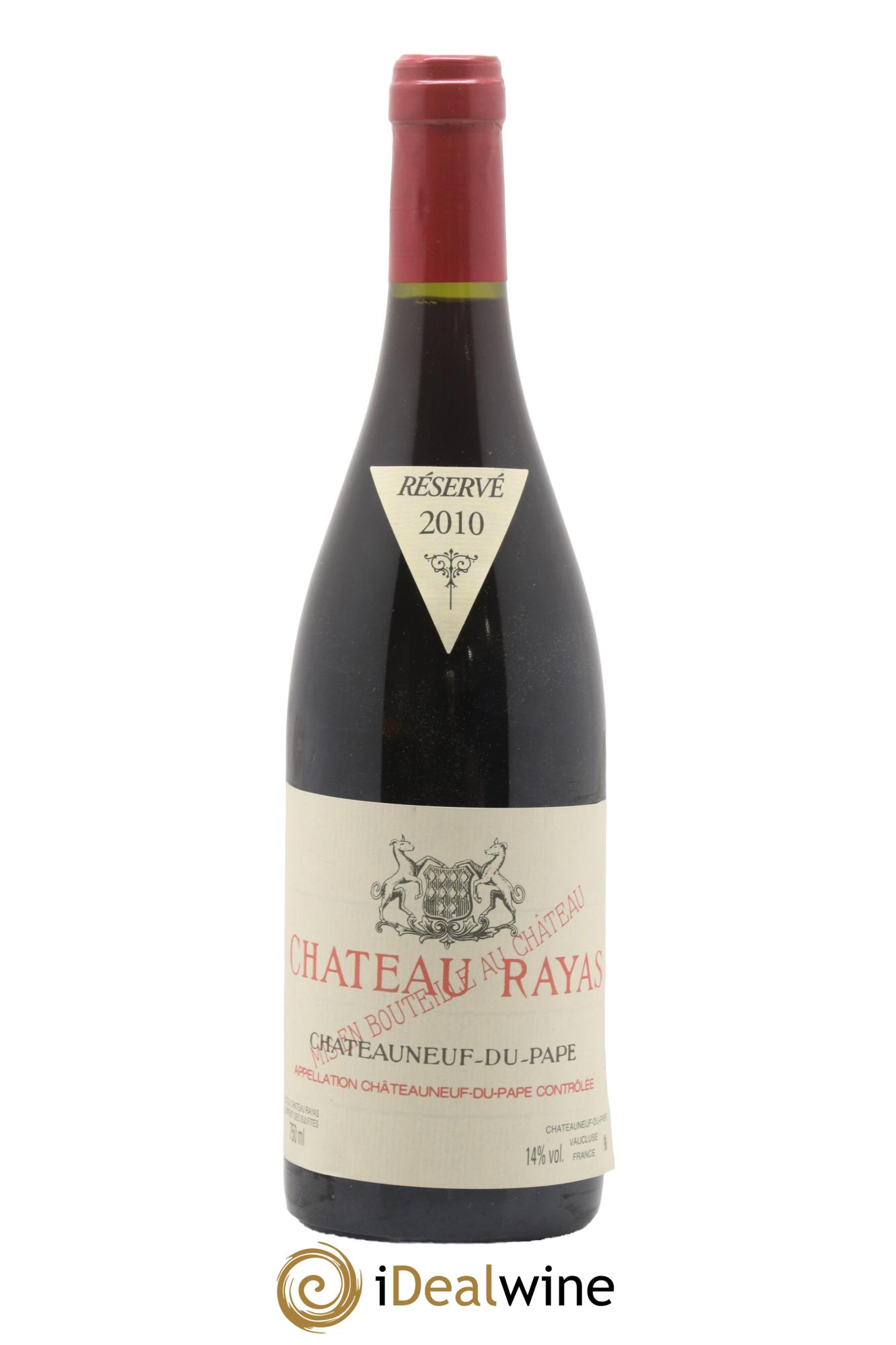Châteauneuf-du-Pape Château Rayas Emmanuel Reynaud 2010 - Lot de 1 bouteille - 0